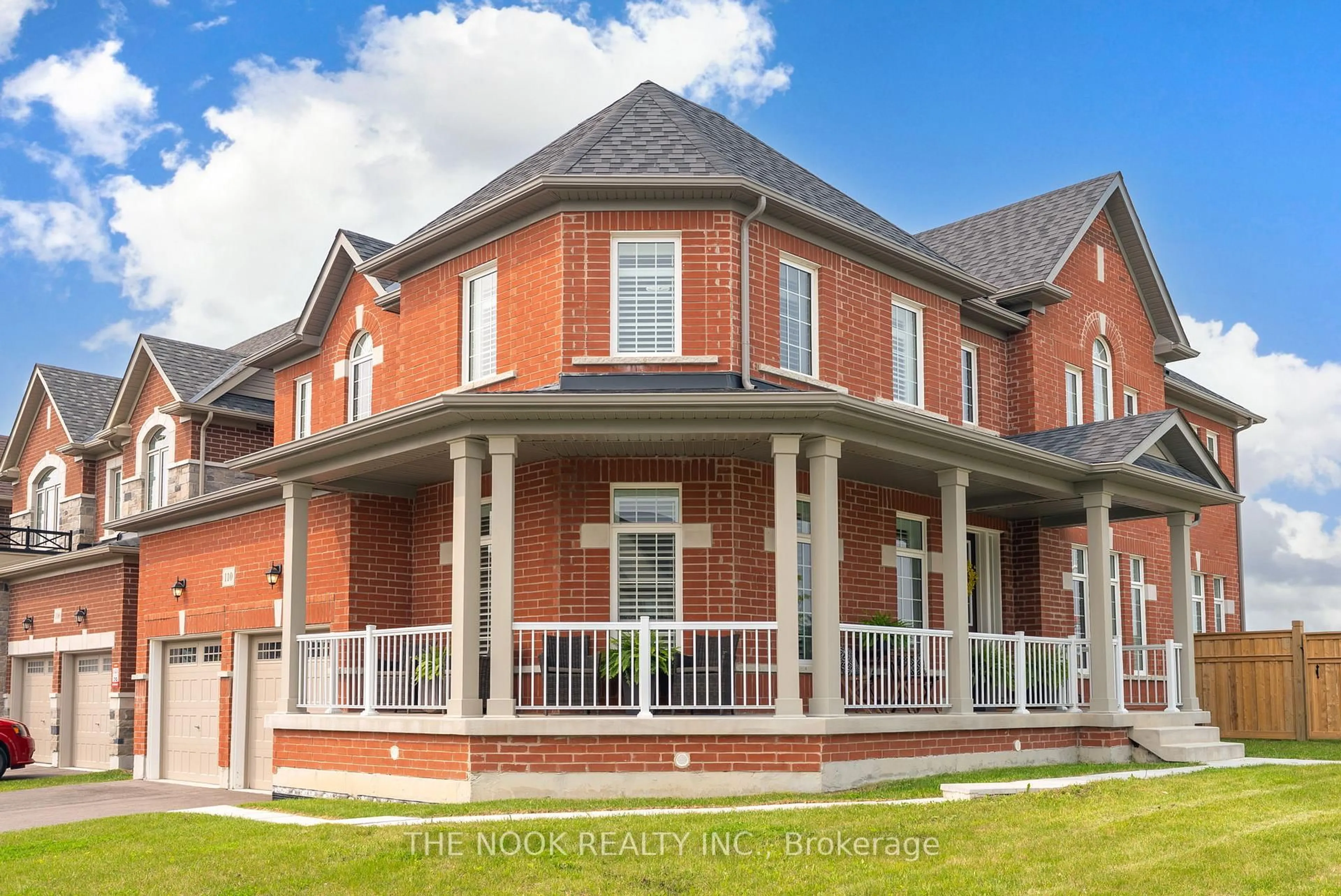 Home with brick exterior material, street for 110 Wamsley Cres, Clarington Ontario L1B 0W1
