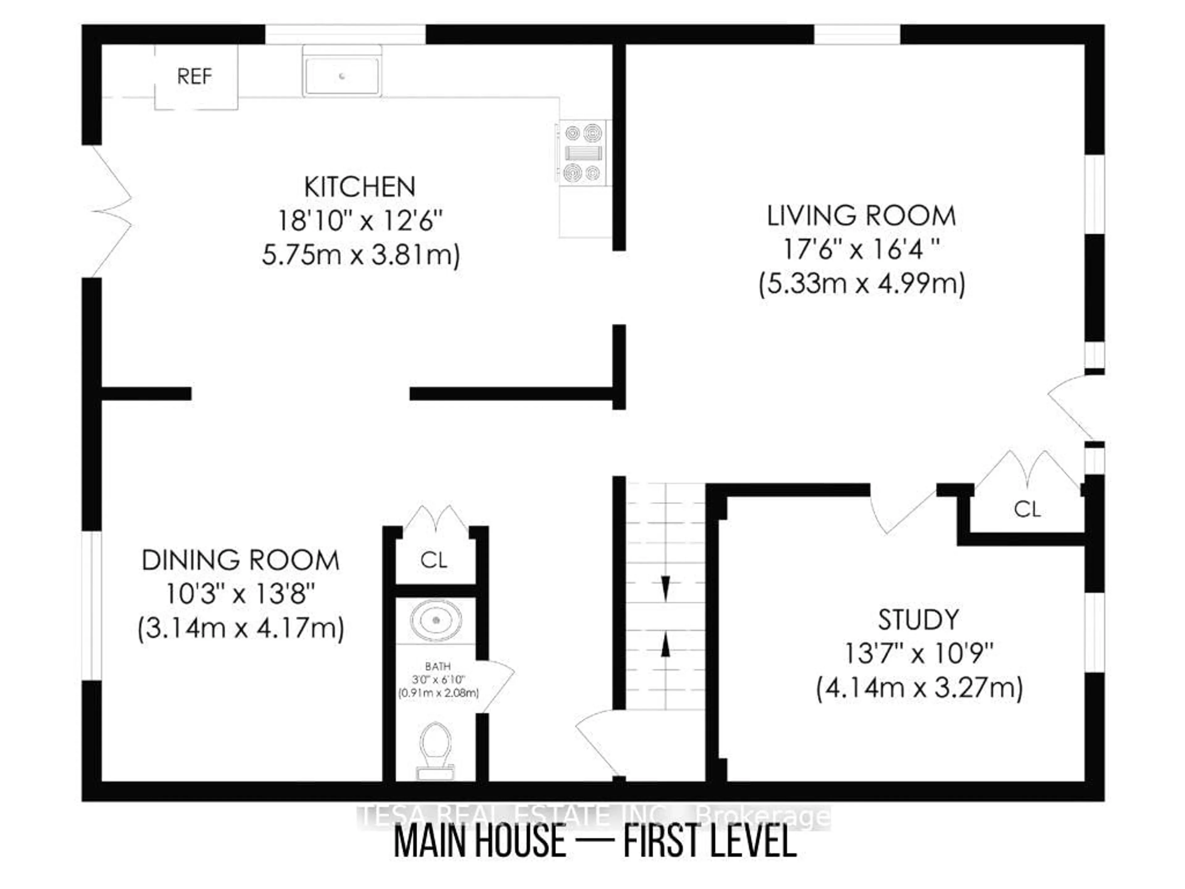 Floor plan for 4993 Old Brock Rd, Pickering Ontario L1Y 1B1
