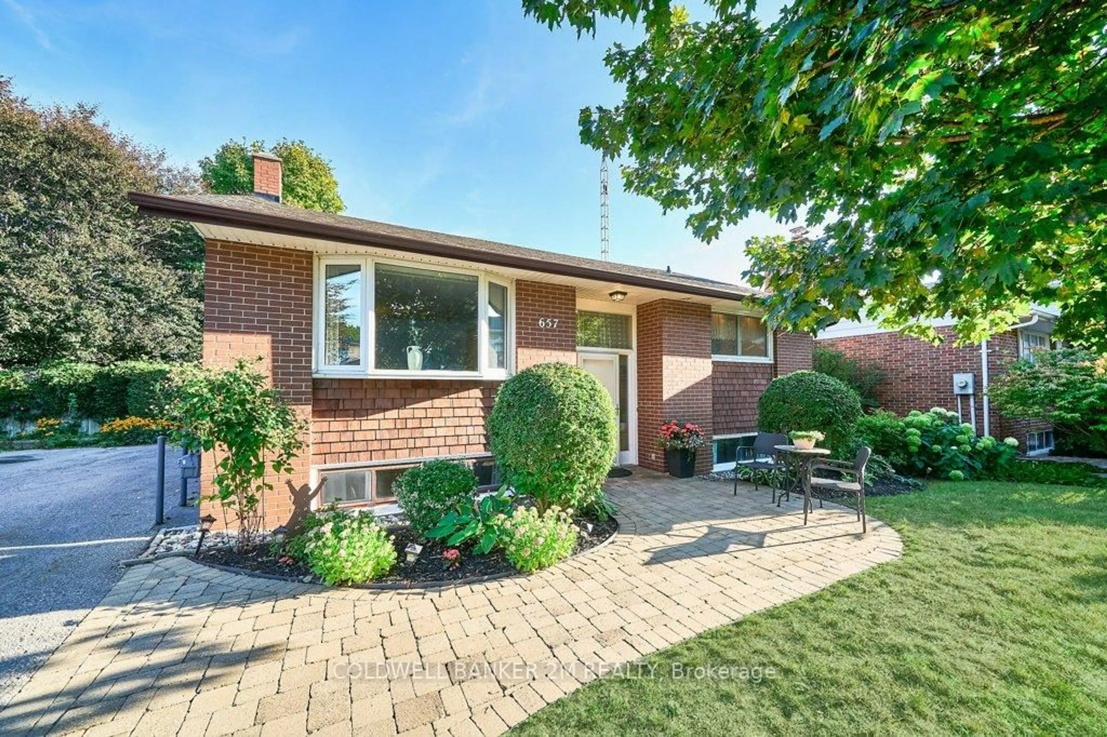 Home with brick exterior material, street for 657 Balmoral Dr, Oshawa Ontario L1J 3A6