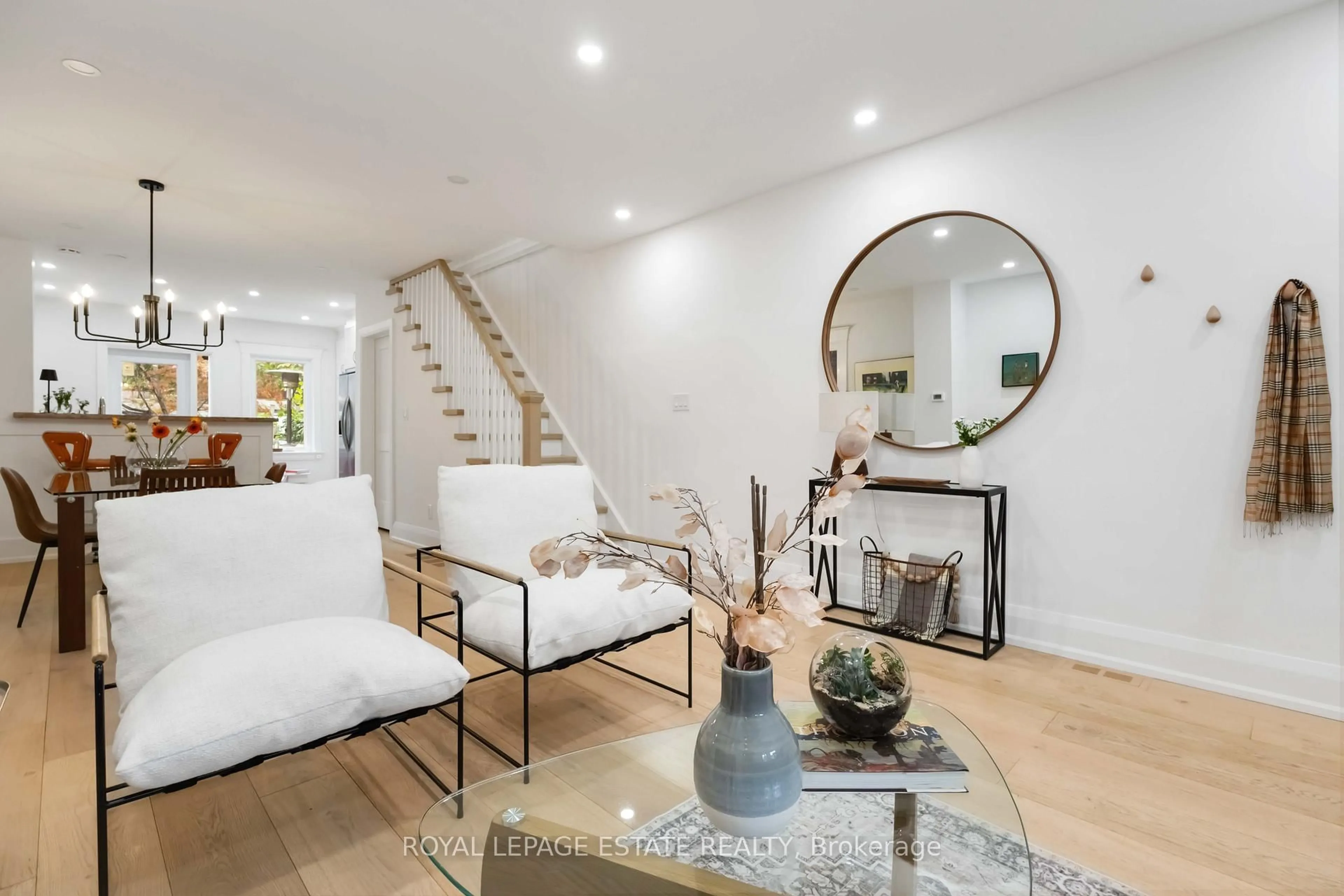 Living room with furniture, unknown for 42 Chatham Ave, Toronto Ontario M4J 1K6