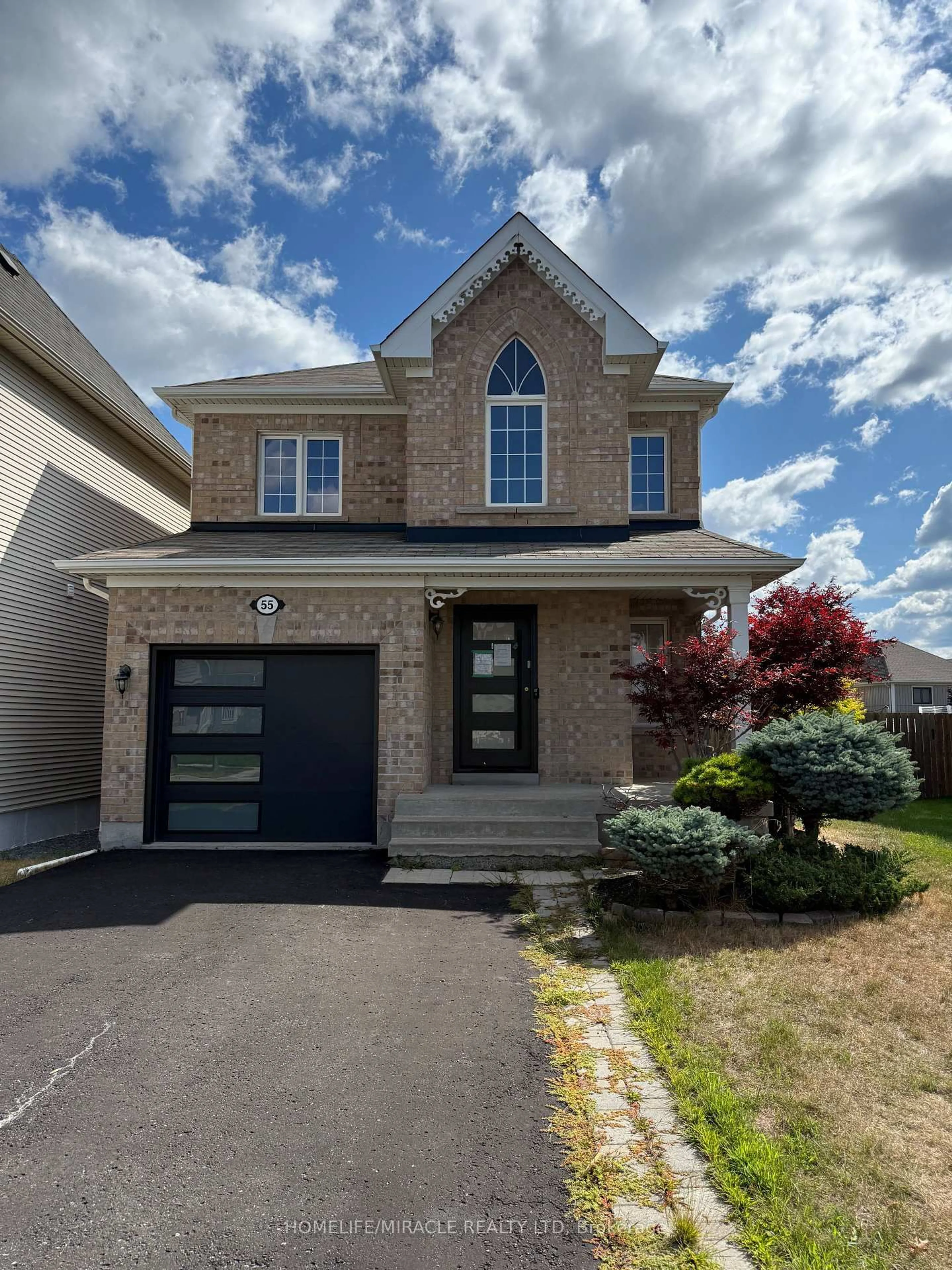 Home with brick exterior material, street for 55 Allworth Cres, Clarington Ontario L1C 0B3