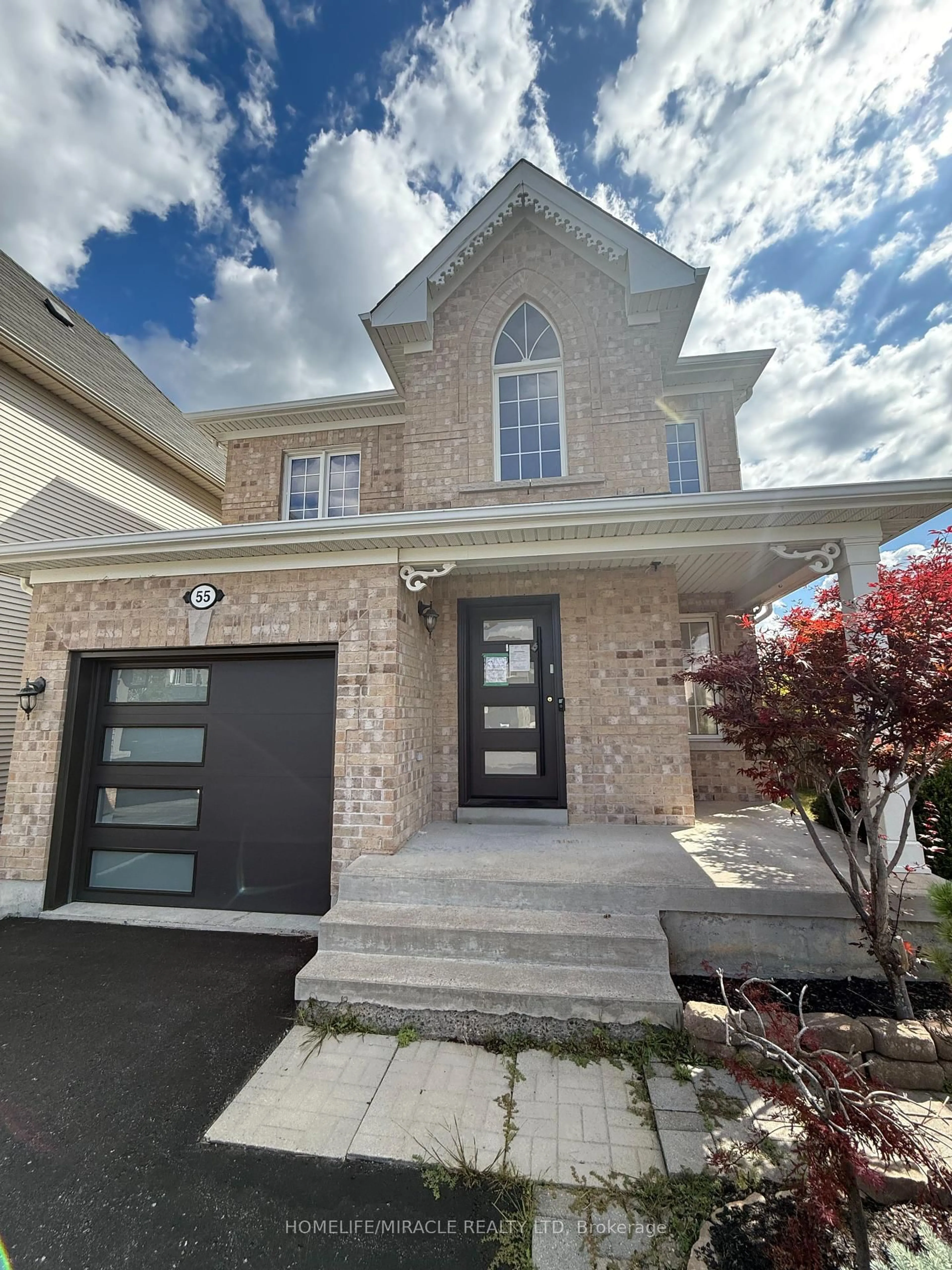 Home with brick exterior material, street for 55 Allworth Cres, Clarington Ontario L1C 0B3