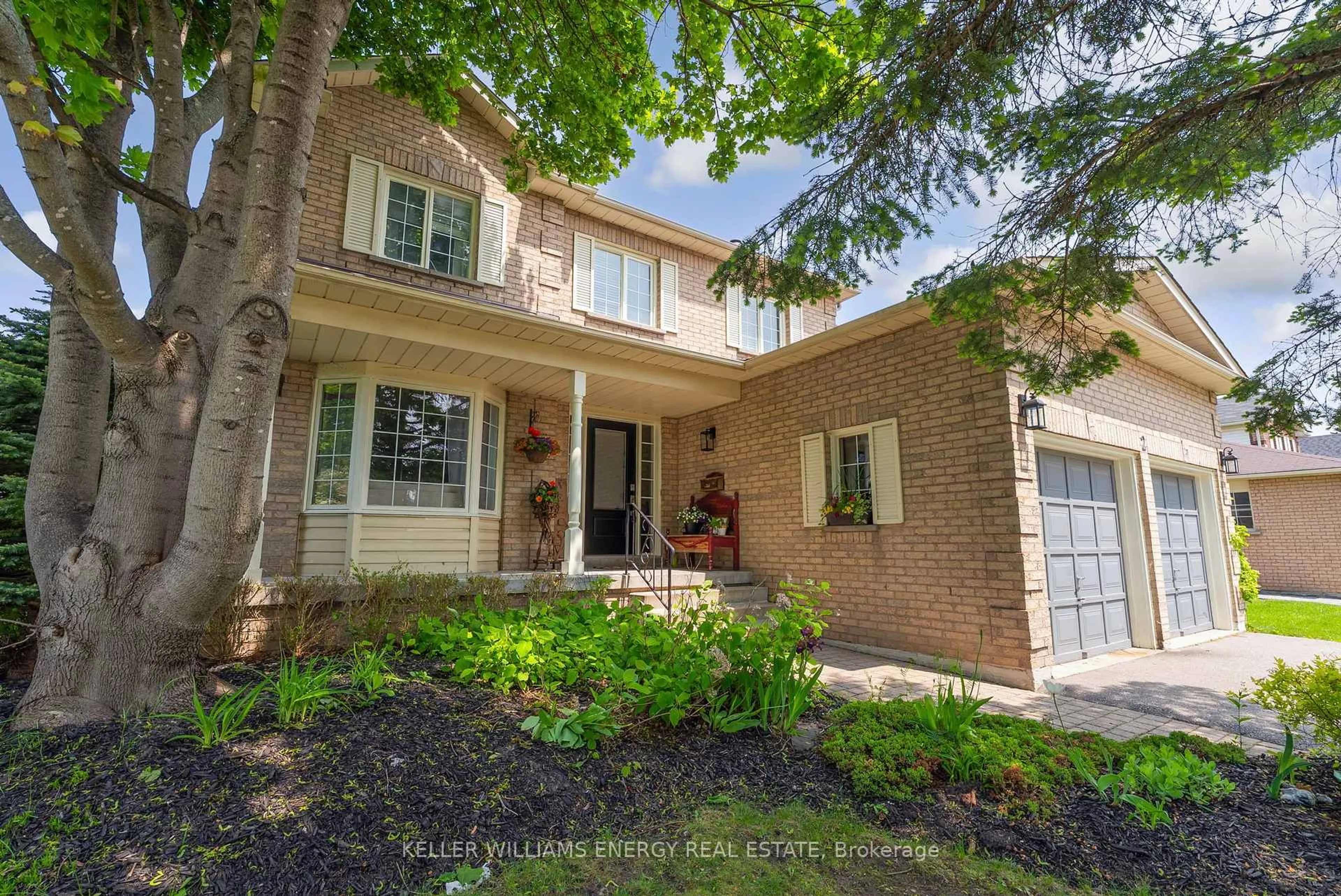 Home with brick exterior material, street for 2 Resnik Dr, Clarington Ontario L1B 1K5