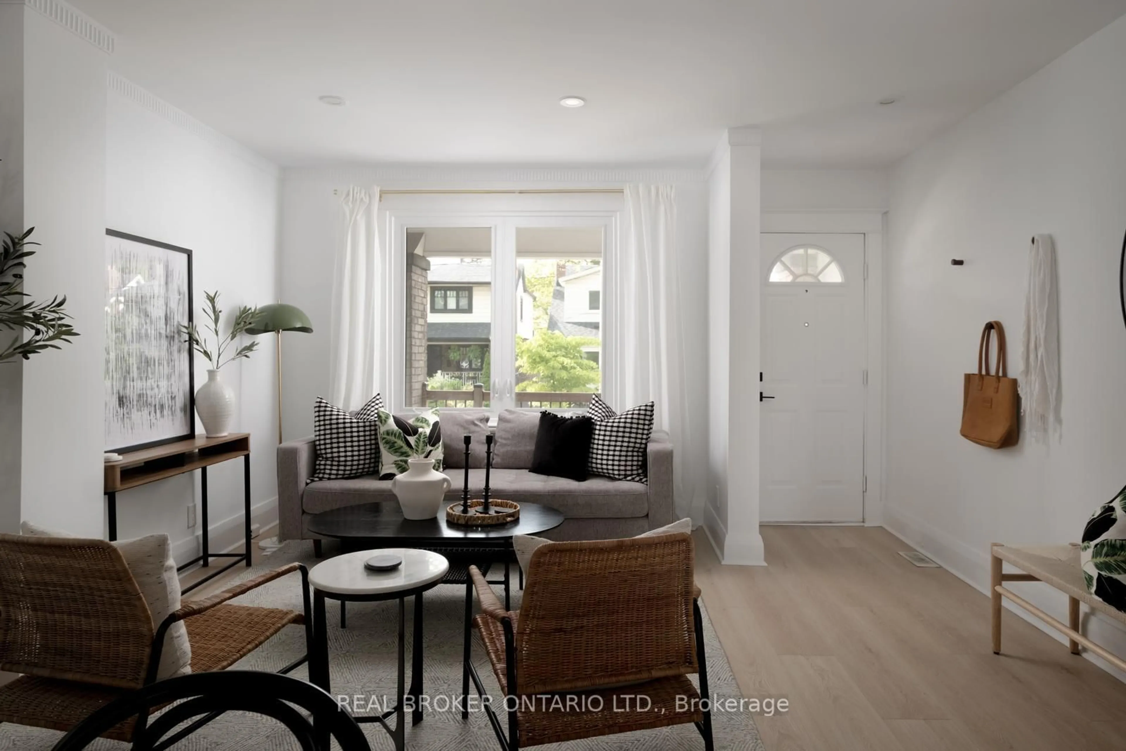 Living room with furniture, unknown for 674 Milverton Blvd, Toronto Ontario M4C 1X9