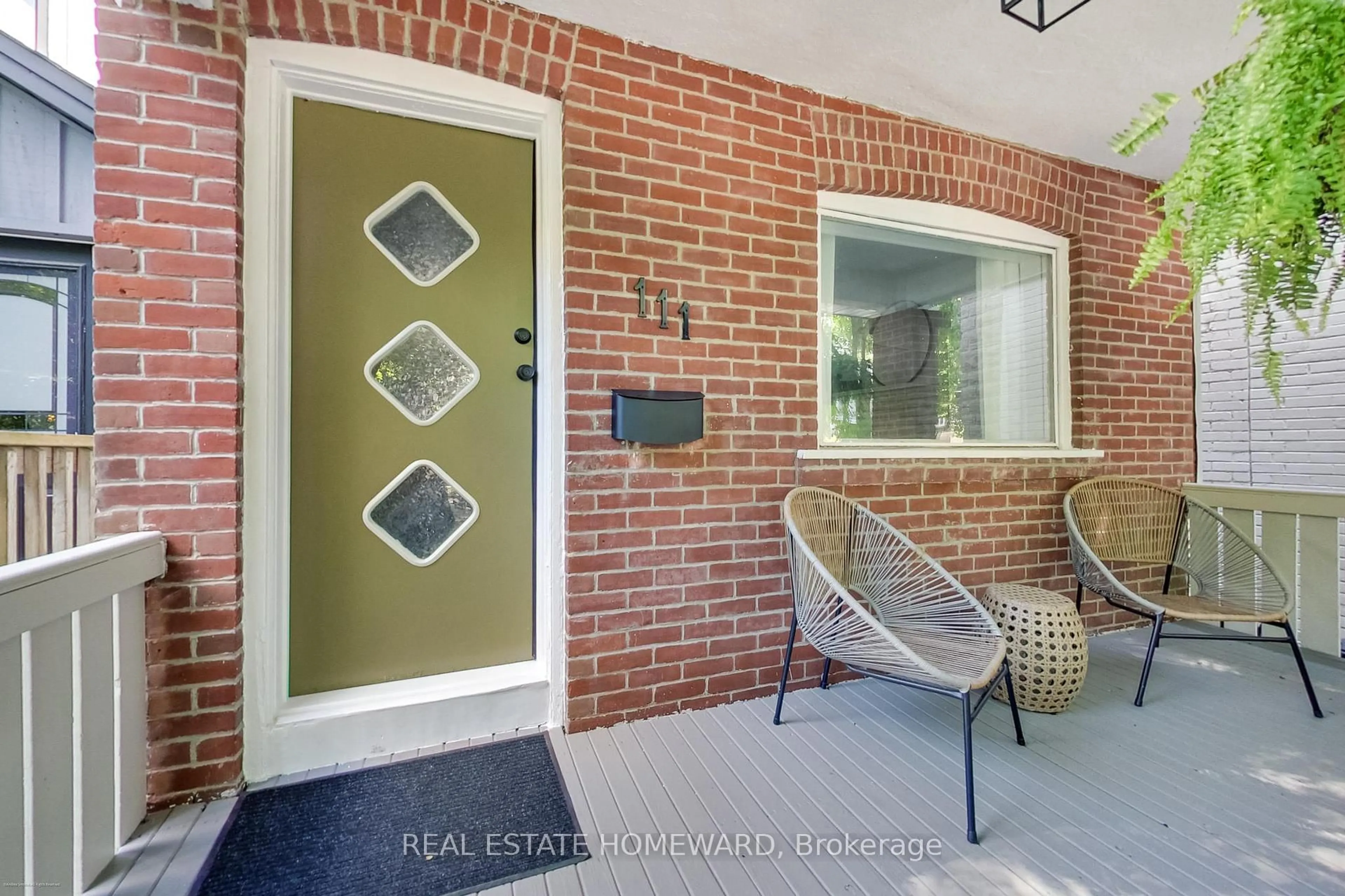 Indoor entryway for 111 Parkmount Rd, Toronto Ontario M4J 4V3