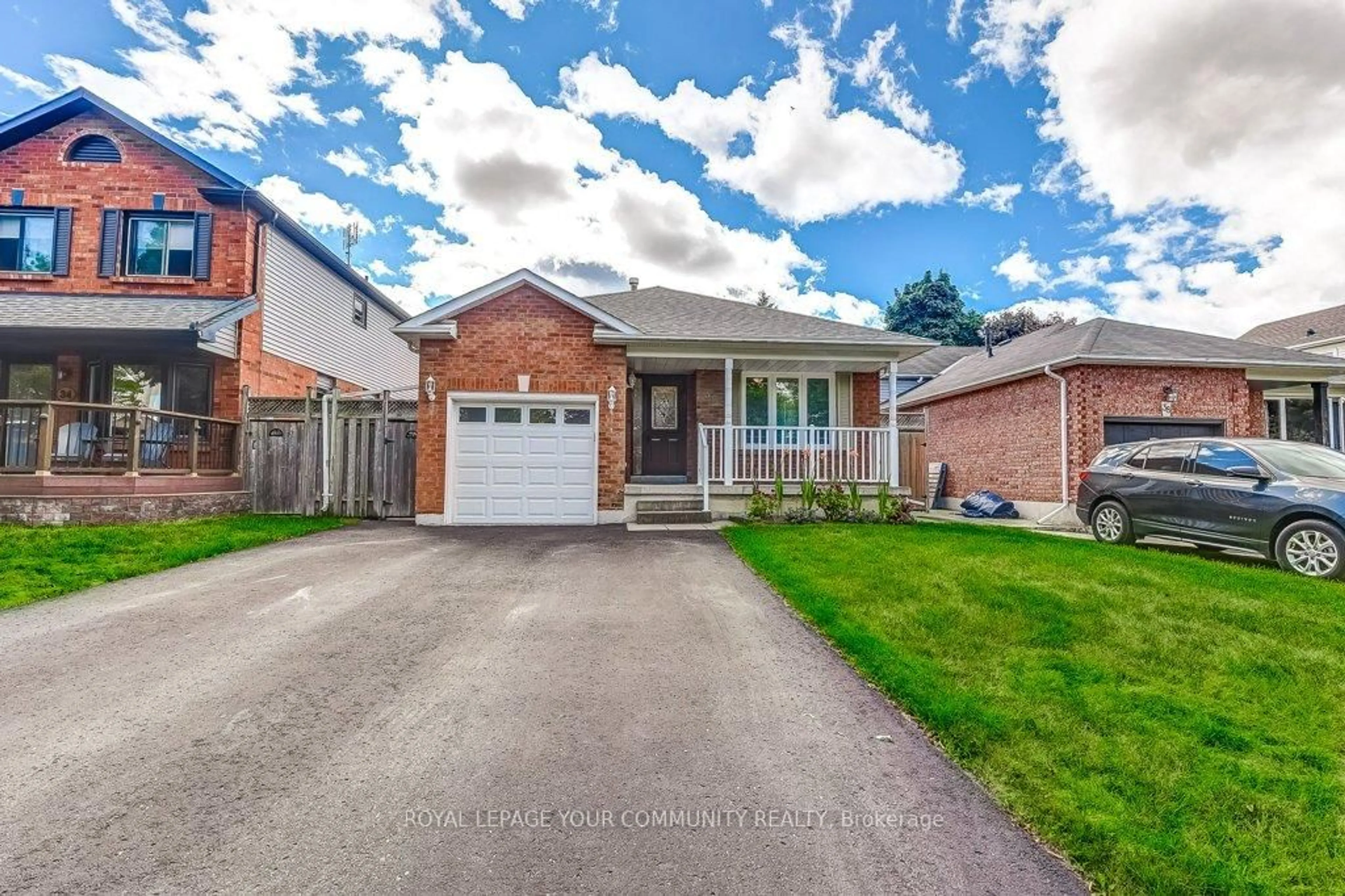 Home with brick exterior material, street for 36 Stirling Ave, Clarington Ontario L1E 1X5