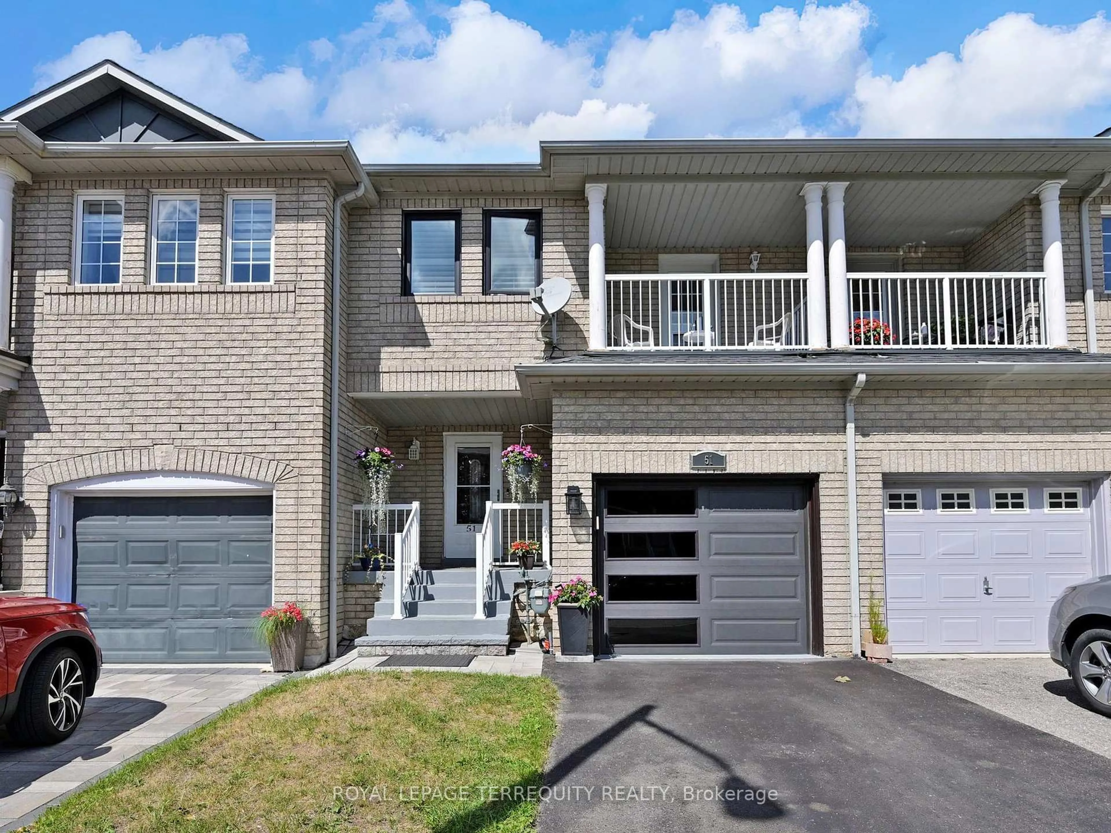 Home with brick exterior material, street for 51 Tasker Cres, Ajax Ontario L1Z 1N8