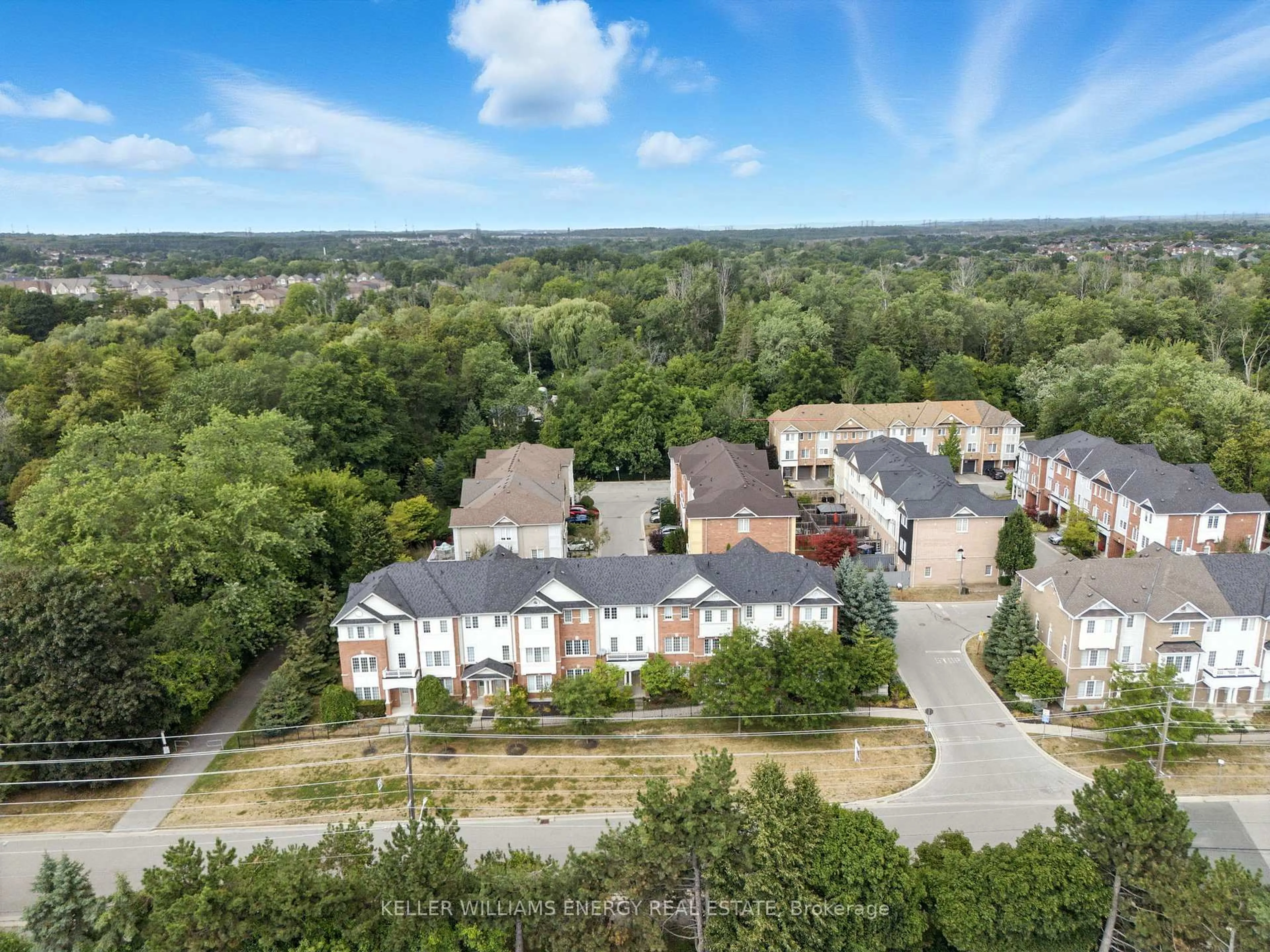 A pic from outside/outdoor area/front of a property/back of a property/a pic from drone, city buildings view from balcony for 1790 Finch Ave #15, Pickering Ontario L1V 0A1