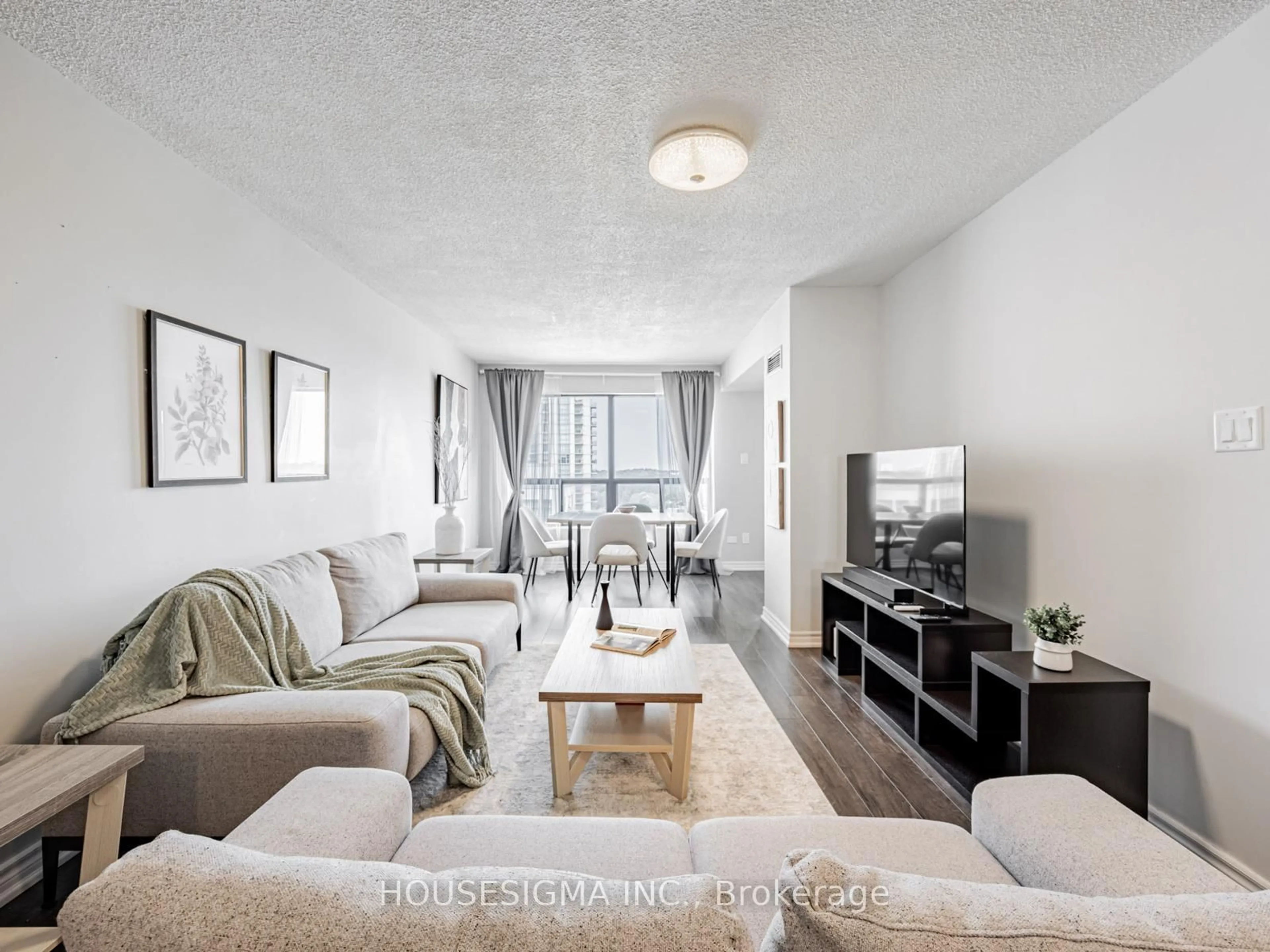 Living room with furniture, unknown for 39 Kimbercroft Crt #703, Toronto Ontario M1S 5B5