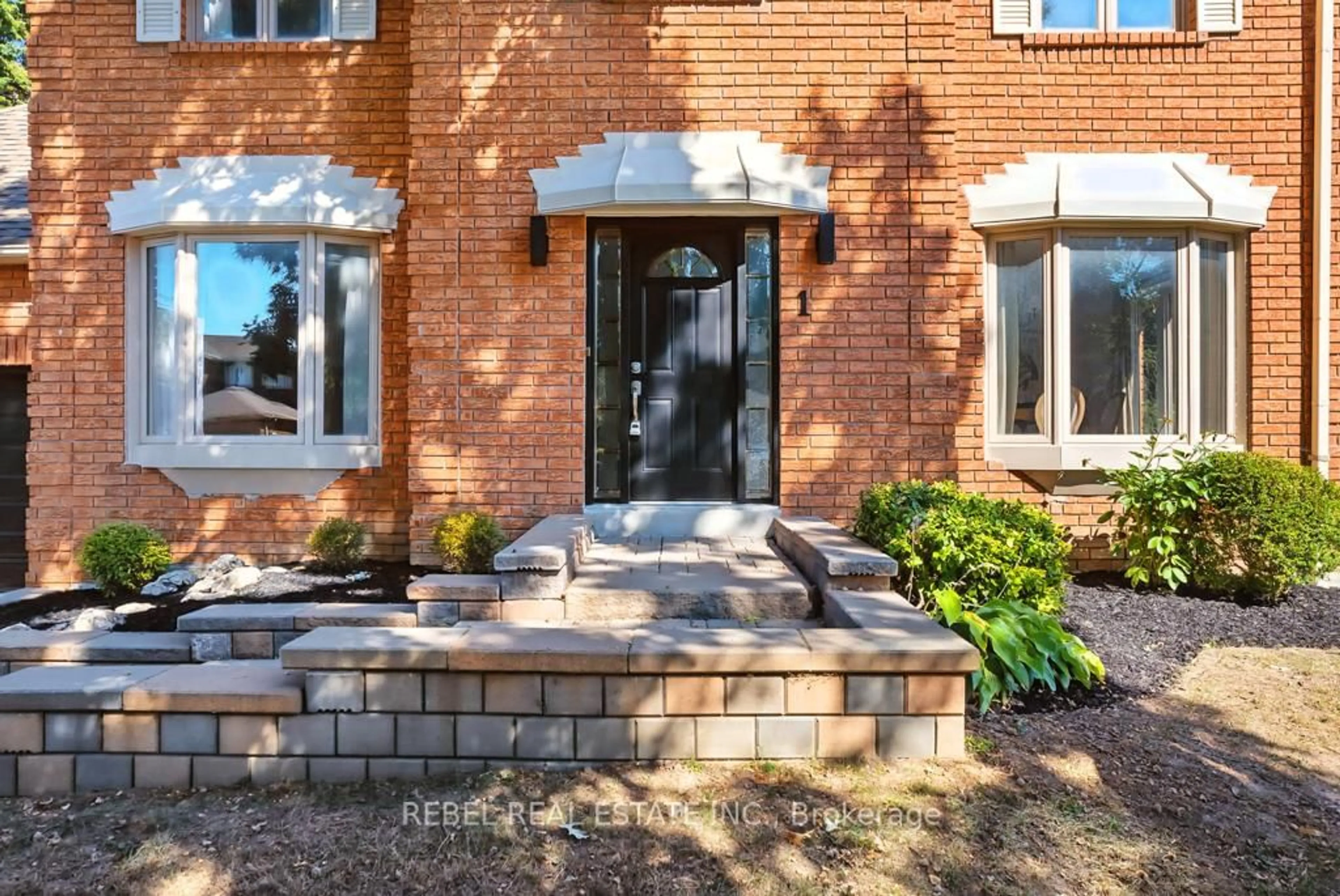 Home with brick exterior material, street for 1 Maplewood Dr, Whitby Ontario L1N 7B6