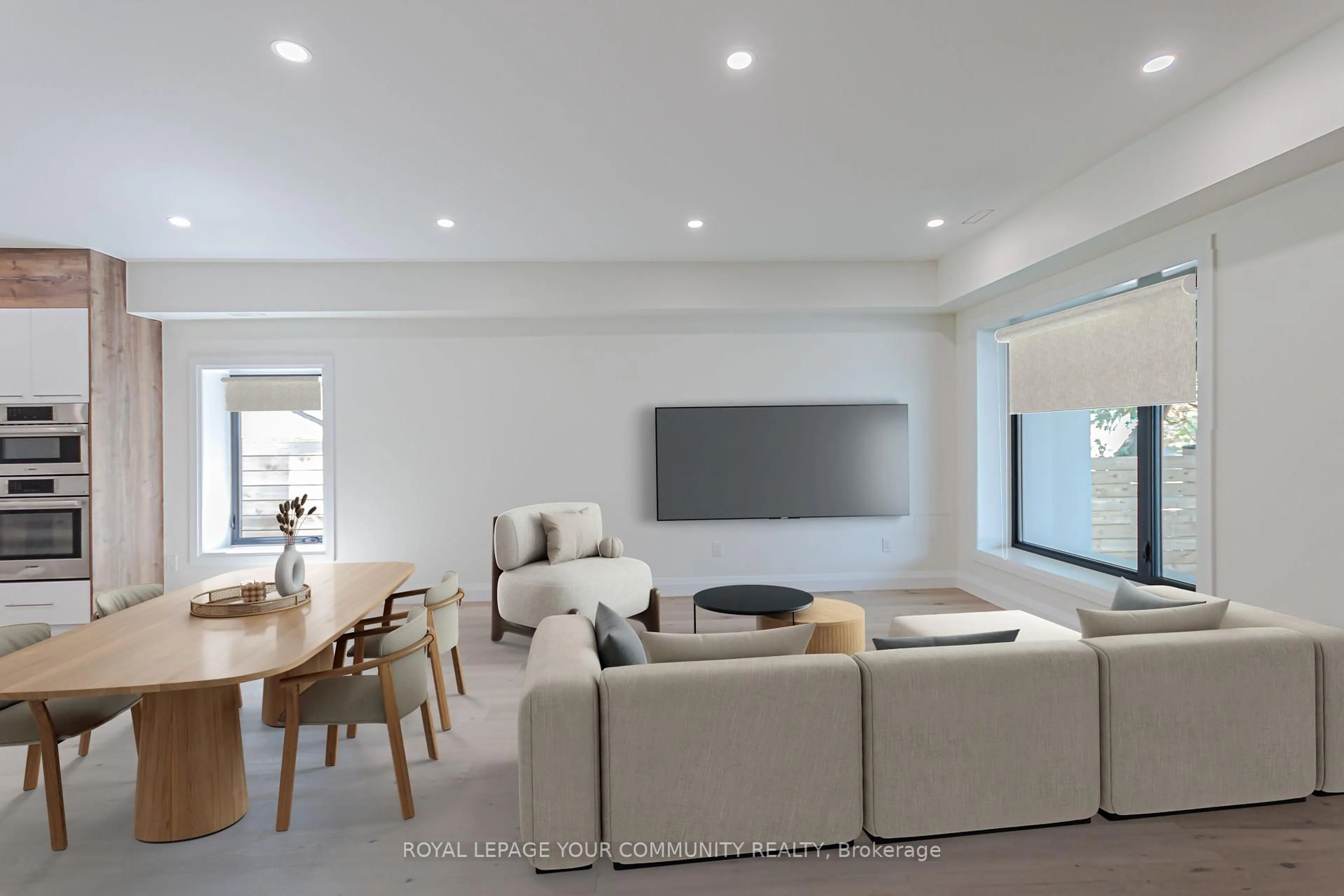 Living room with furniture, unknown for 89 Gainsborough Rd, Toronto Ontario M4L 3C3