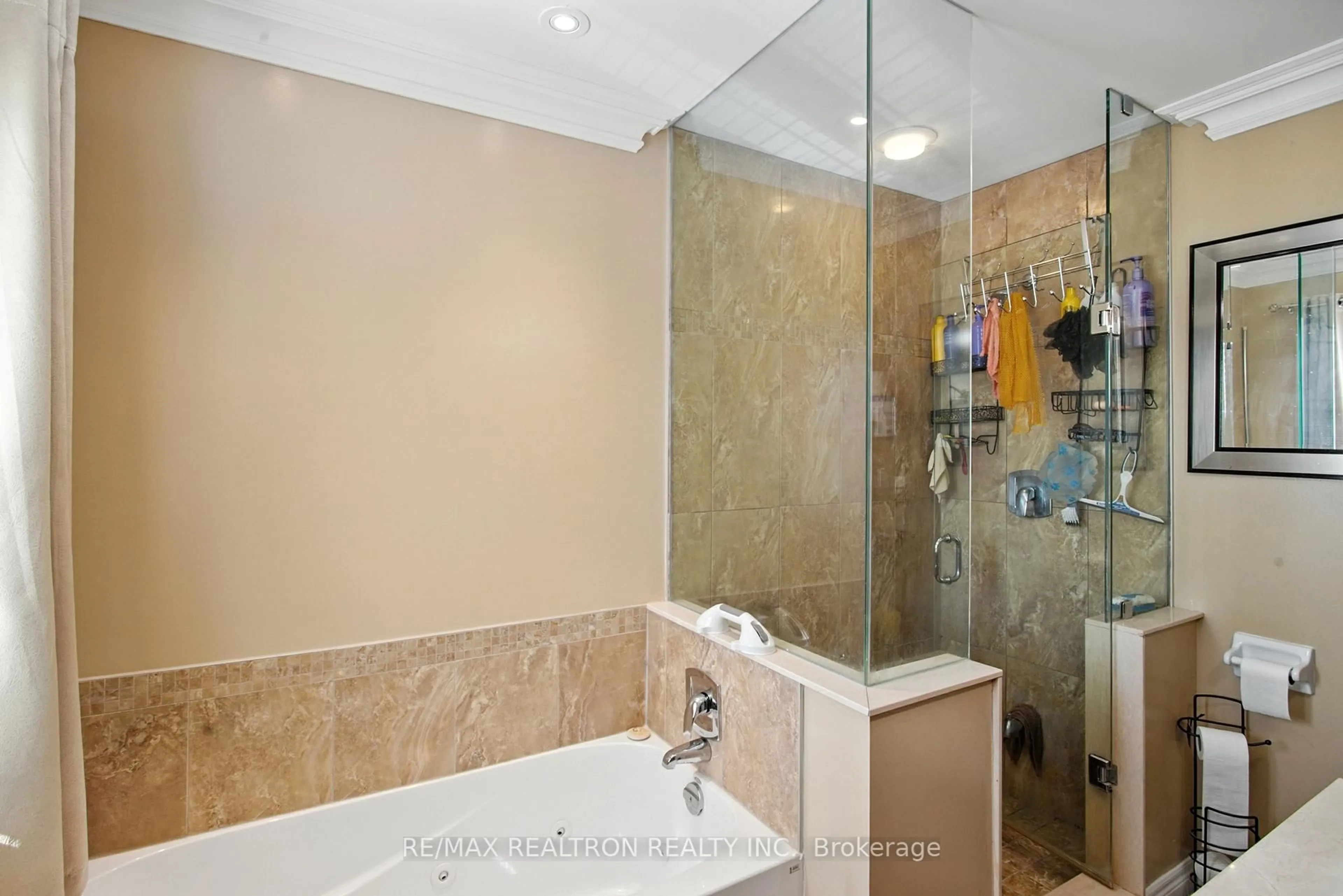 Contemporary bathroom, ceramic/tile floor for 21A Claremore Ave, Toronto Ontario M1N 3R7