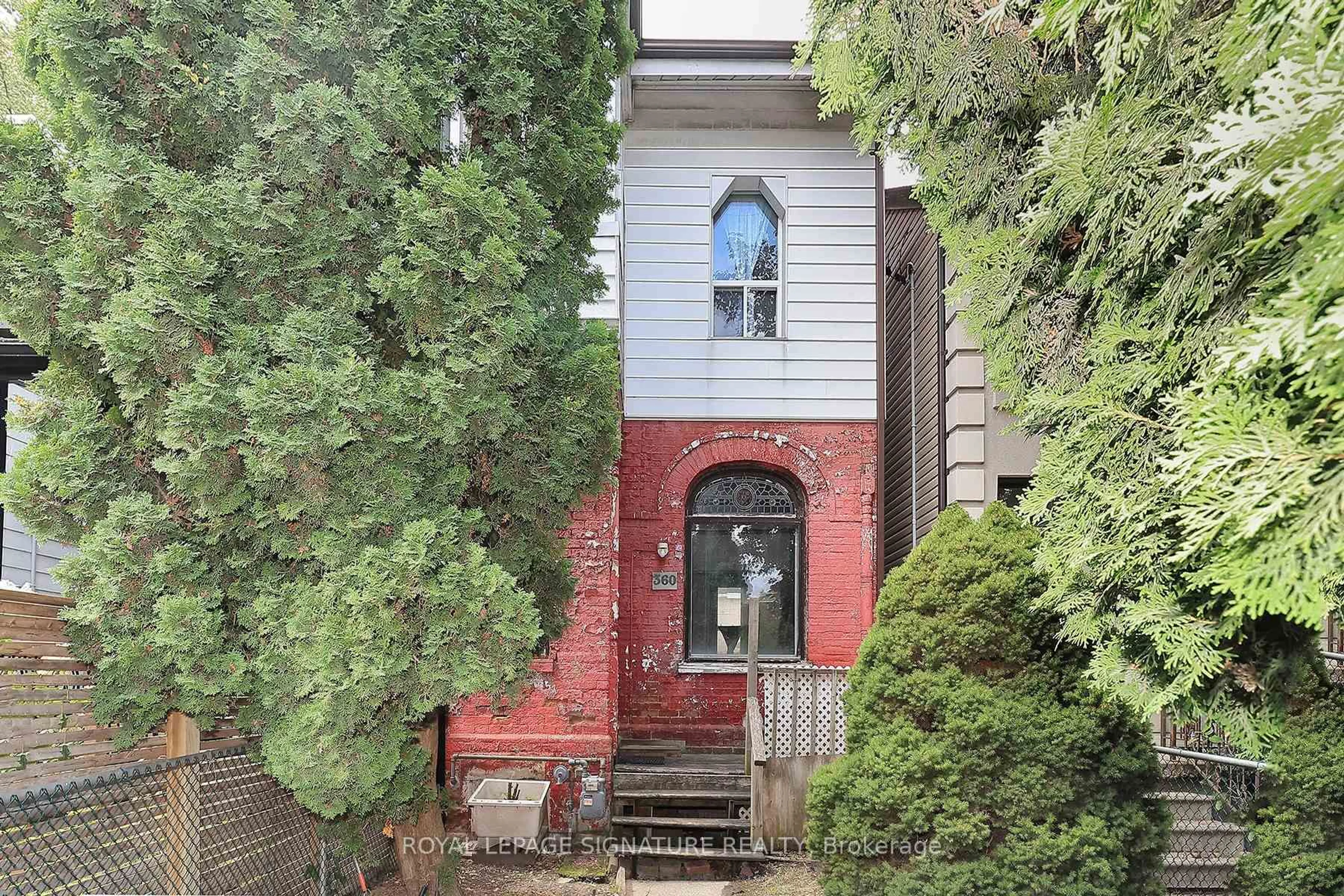 Home with brick exterior material, street for 360 Logan Ave, Toronto Ontario M4M 2N7