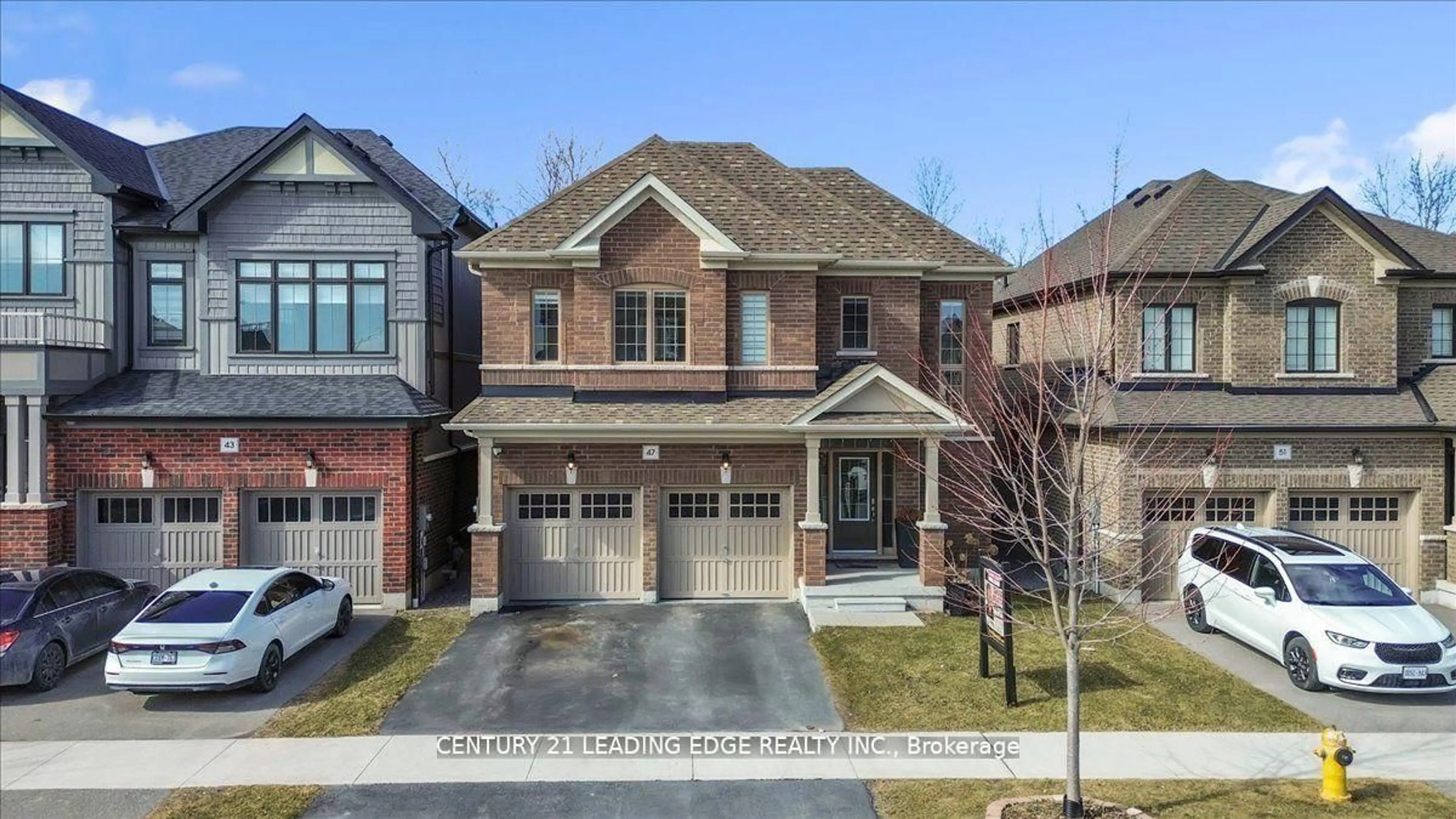 Home with brick exterior material, street for 47 Crombie St, Clarington Ontario L1C 0T5