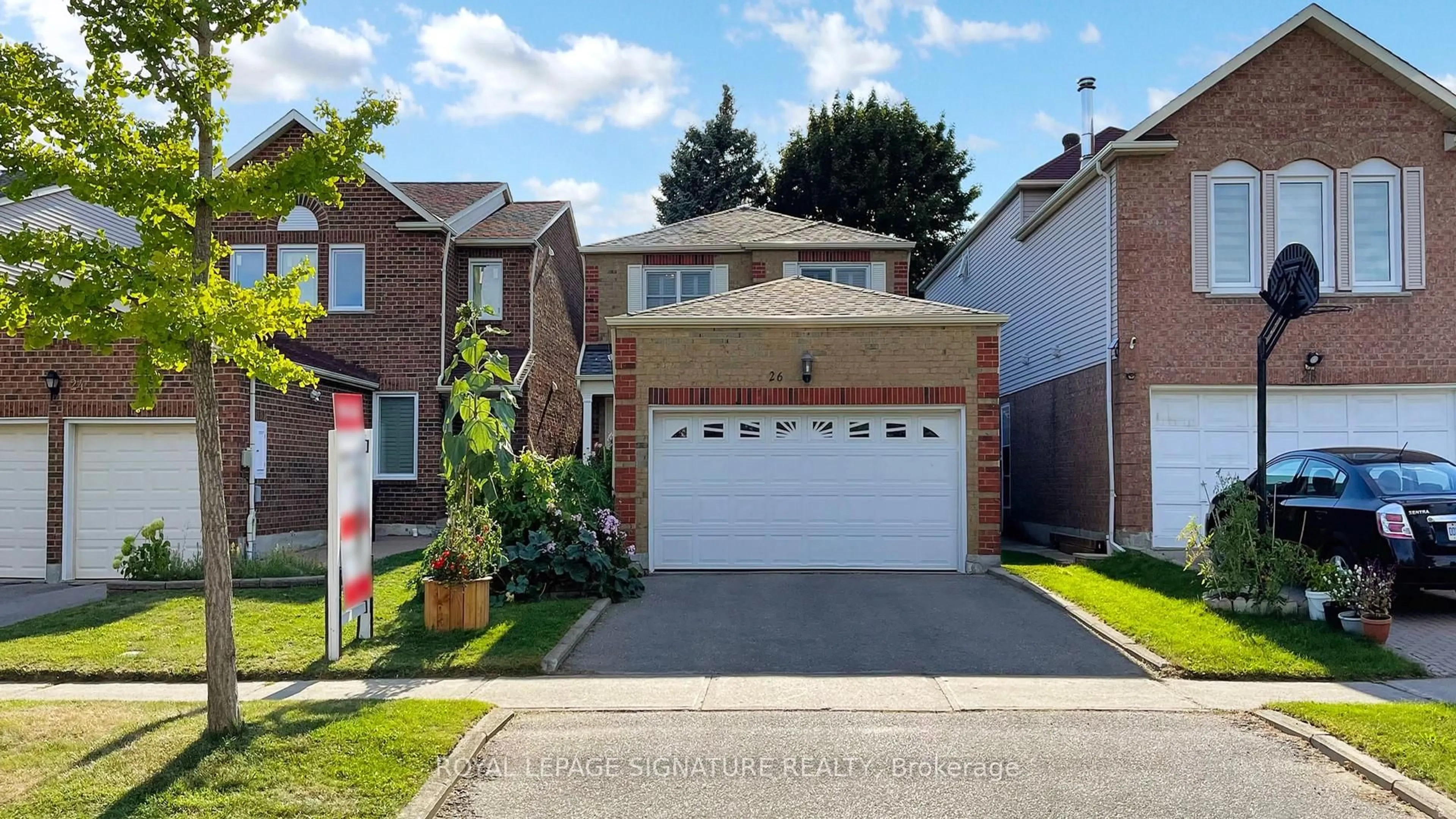 Home with brick exterior material, street for 26 Holmbush Cres, Toronto Ontario M1V 2Y9
