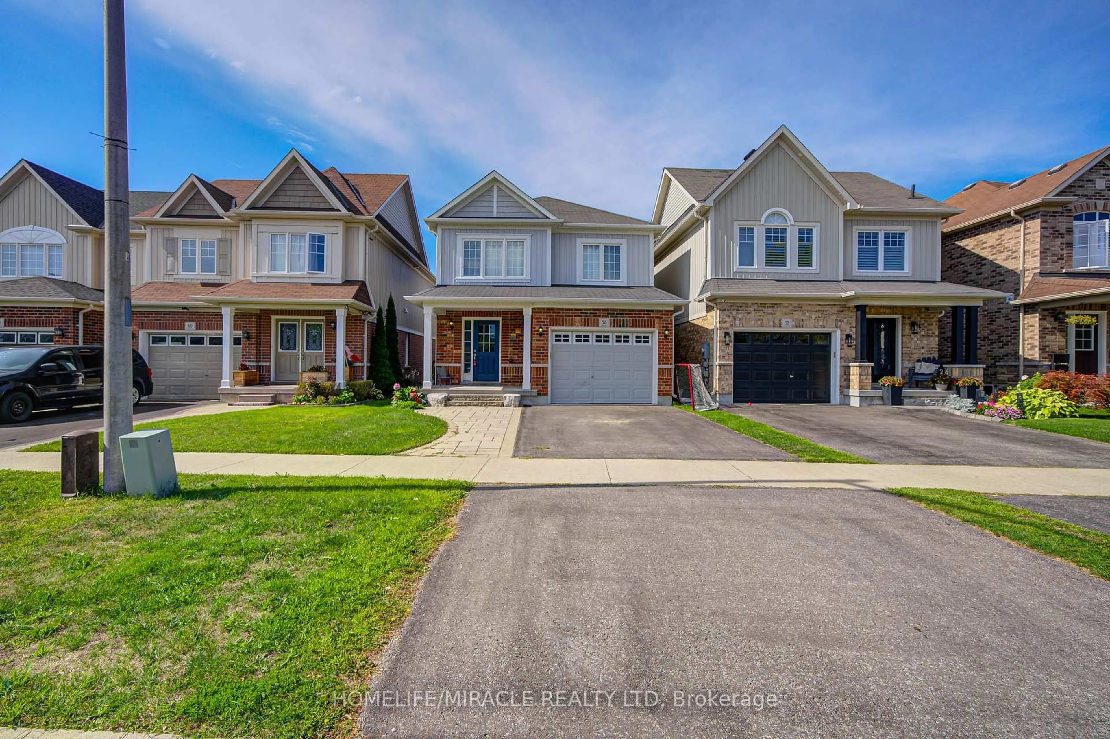Home with brick exterior material, street for 56 Hayman St, Clarington Ontario L1E 0C9