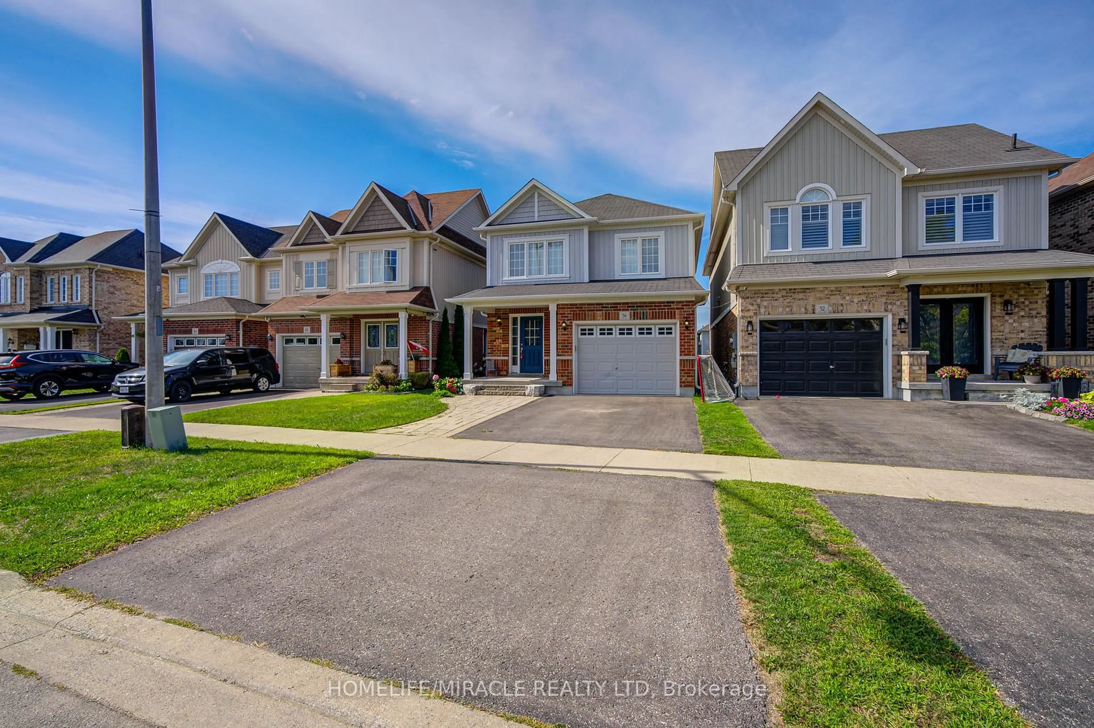 Home with brick exterior material, street for 56 Hayman St, Clarington Ontario L1E 0C9