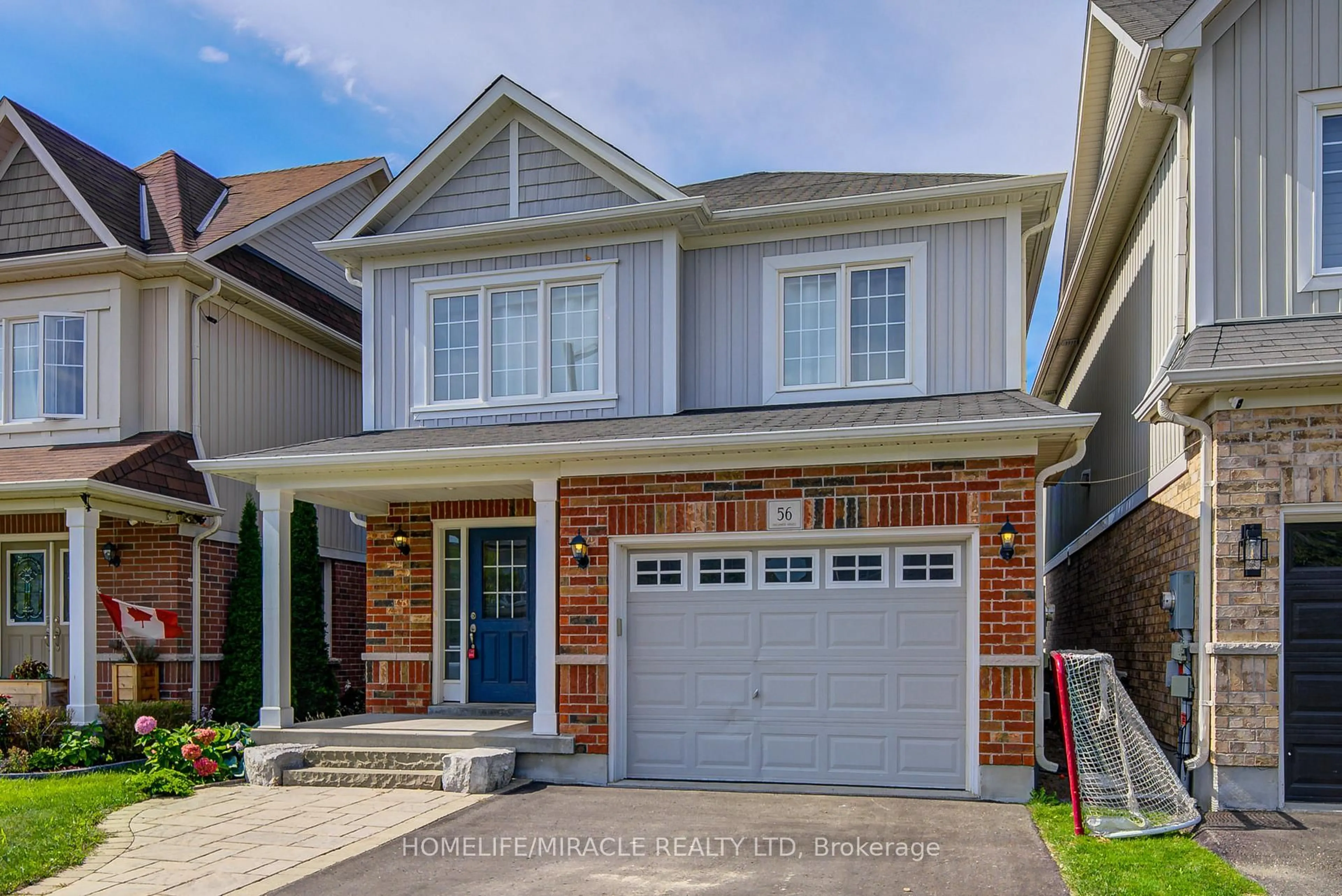 Home with brick exterior material, street for 56 Hayman St, Clarington Ontario L1E 0C9