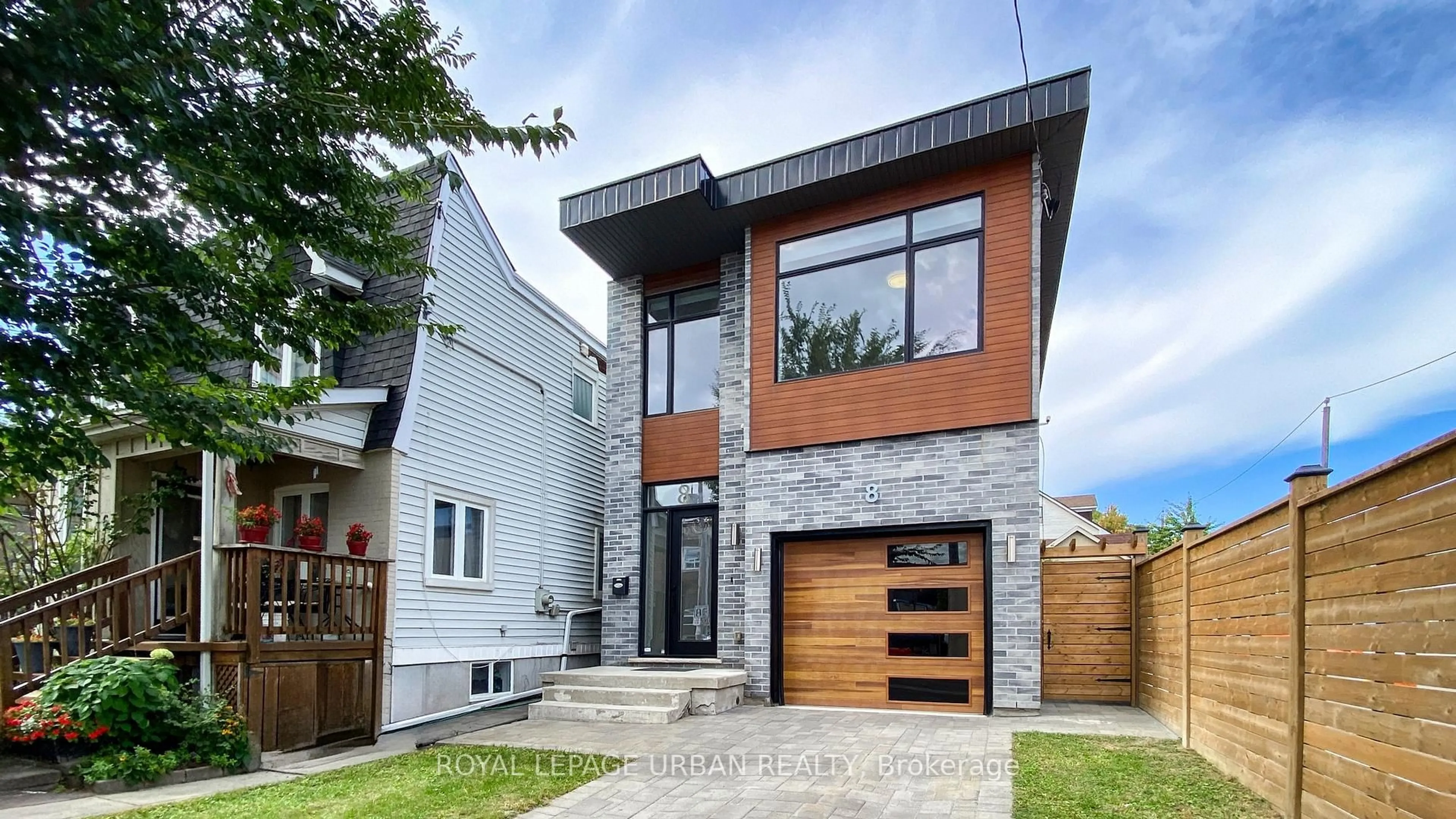 Home with brick exterior material, street for 8 Gertrude Pl, Toronto Ontario M4J 1R2