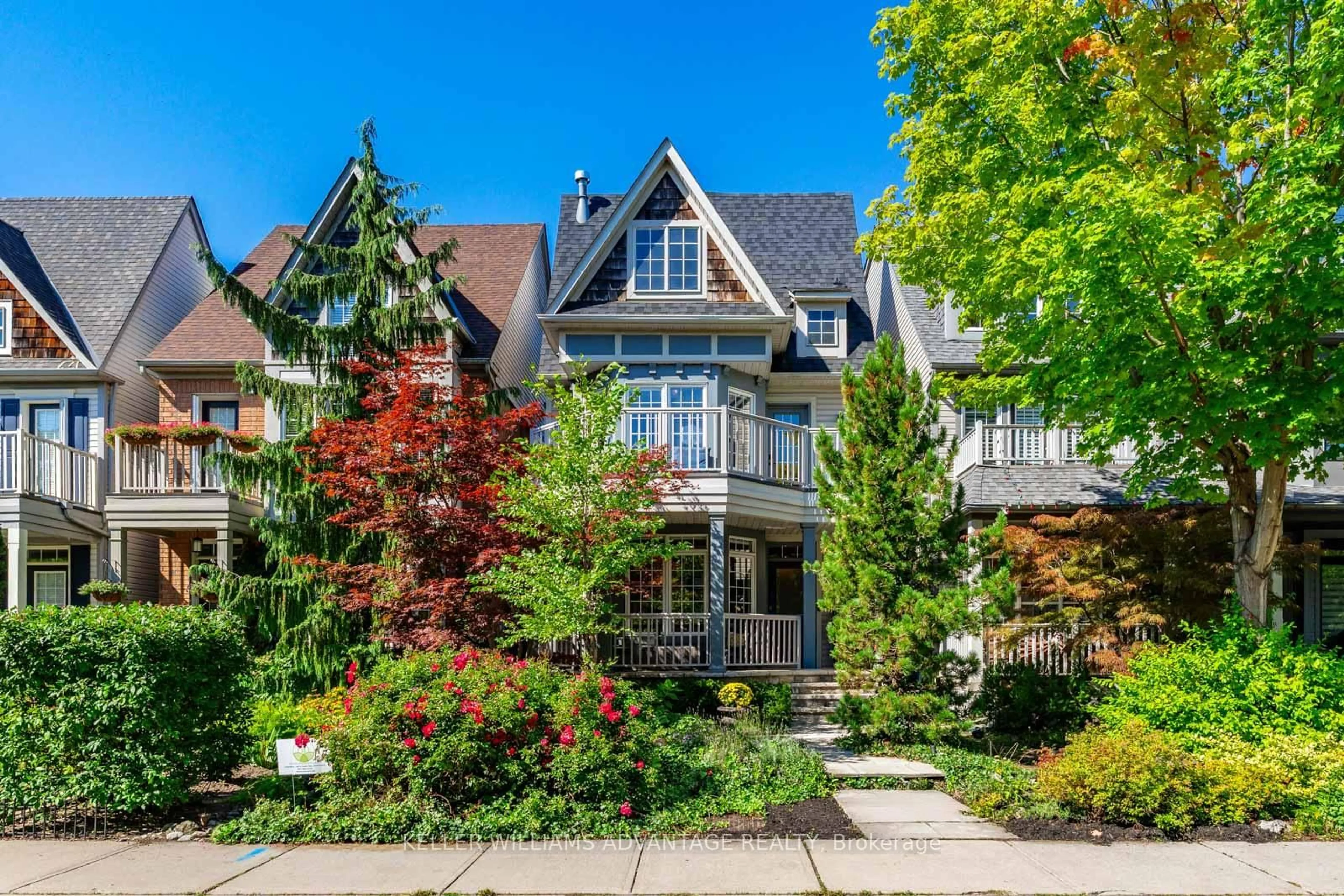 Home with brick exterior material, street for 44 Joseph Duggan Rd, Toronto Ontario M4L 3Y2