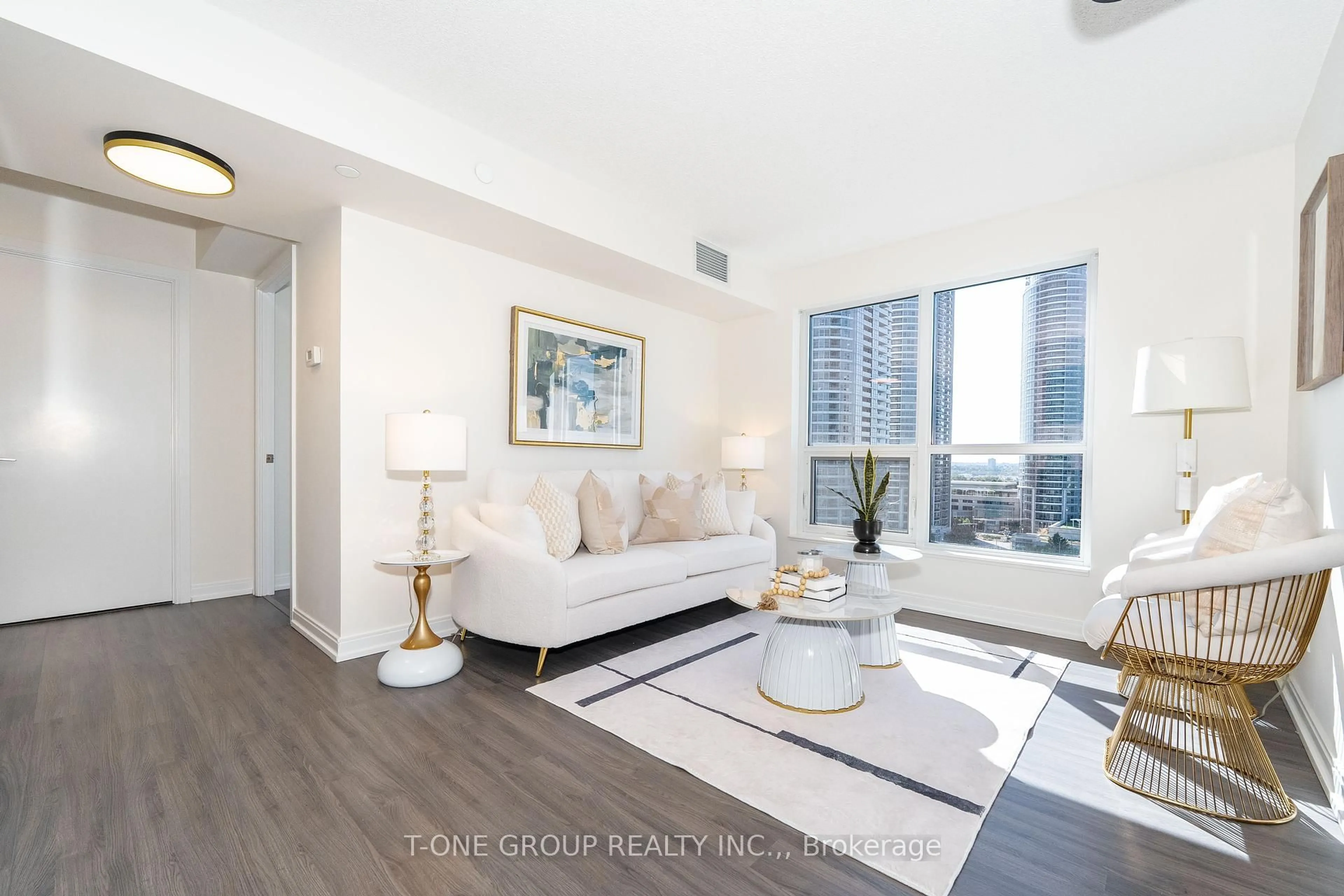 Living room with furniture, unknown for 255 Village Green Sq #1003, Toronto Ontario M1S 0L7