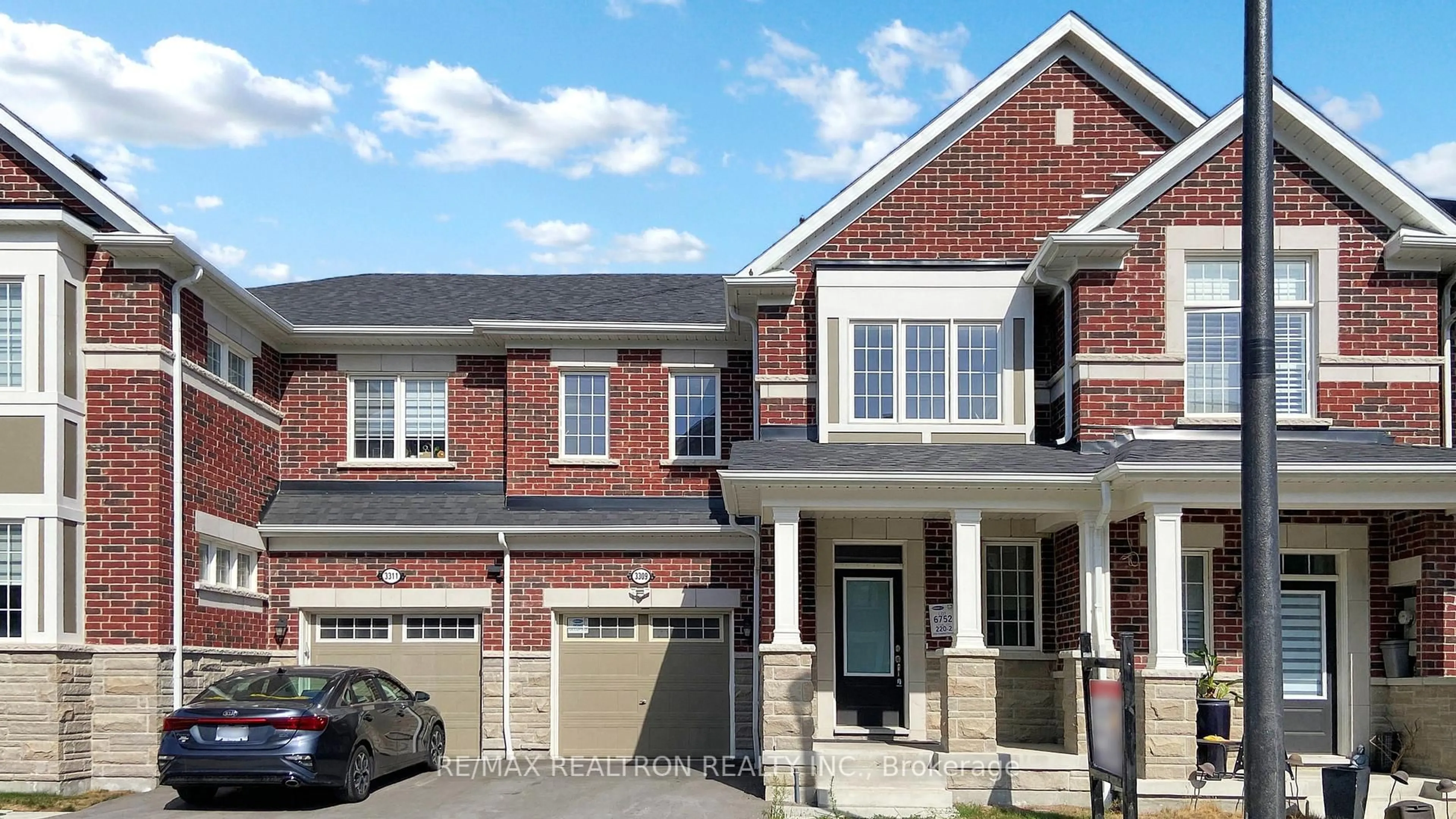 Home with brick exterior material, street for 3309 Thunderbird Prom, Pickering Ontario L1X 0N4