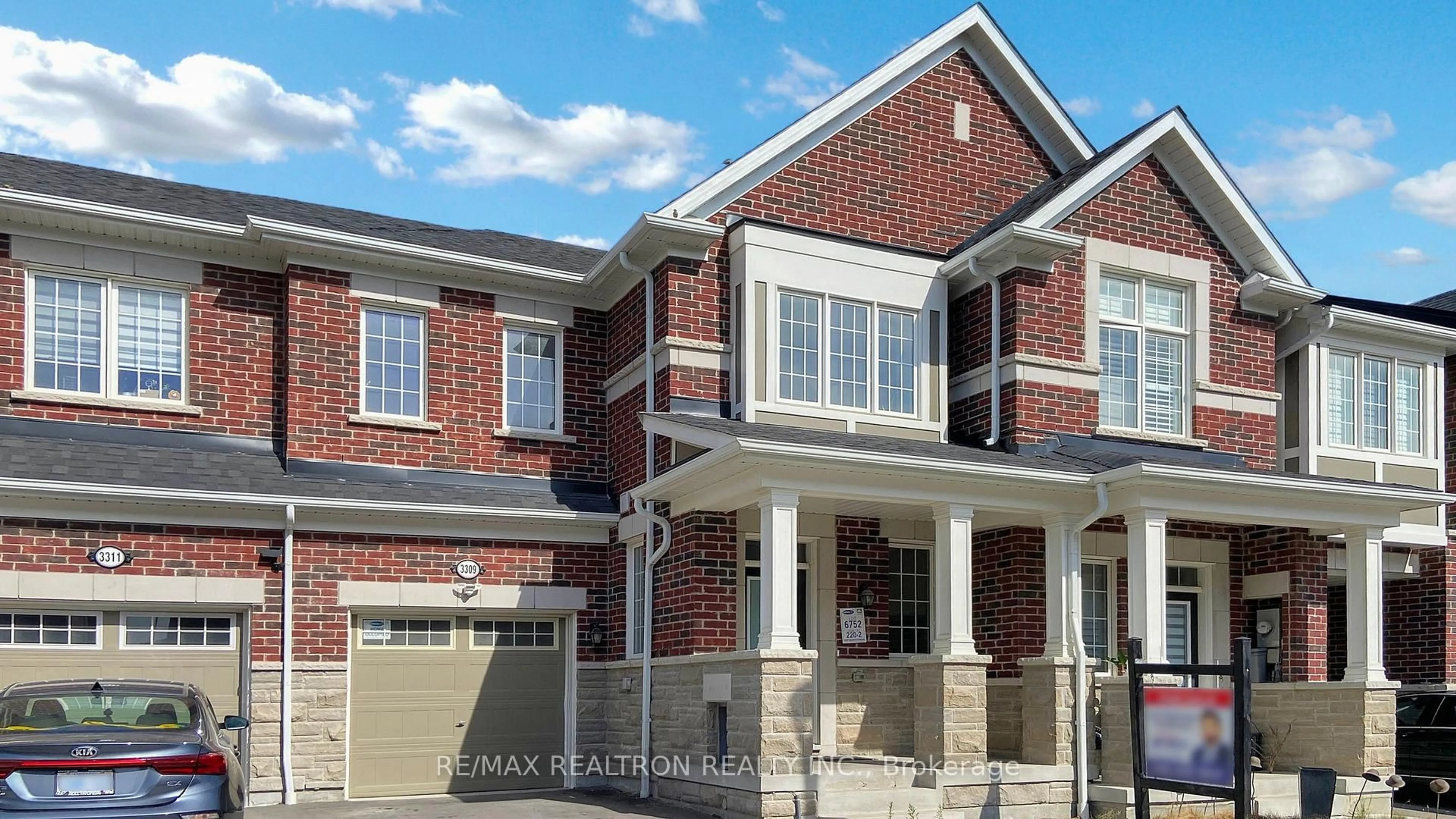 Home with brick exterior material, street for 3309 Thunderbird Prom, Pickering Ontario L1X 0N4