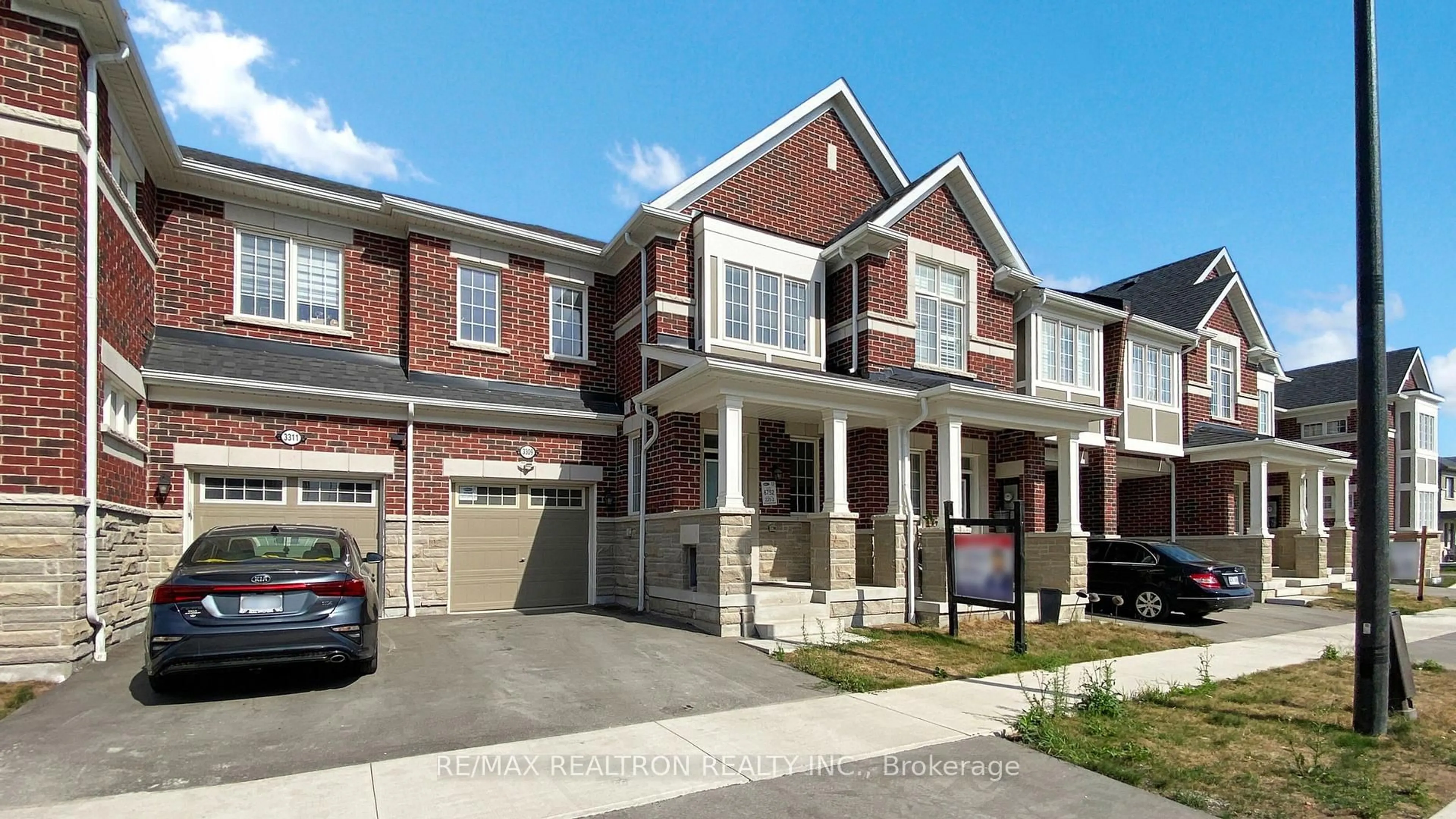 Home with brick exterior material, street for 3309 Thunderbird Prom, Pickering Ontario L1X 0N4