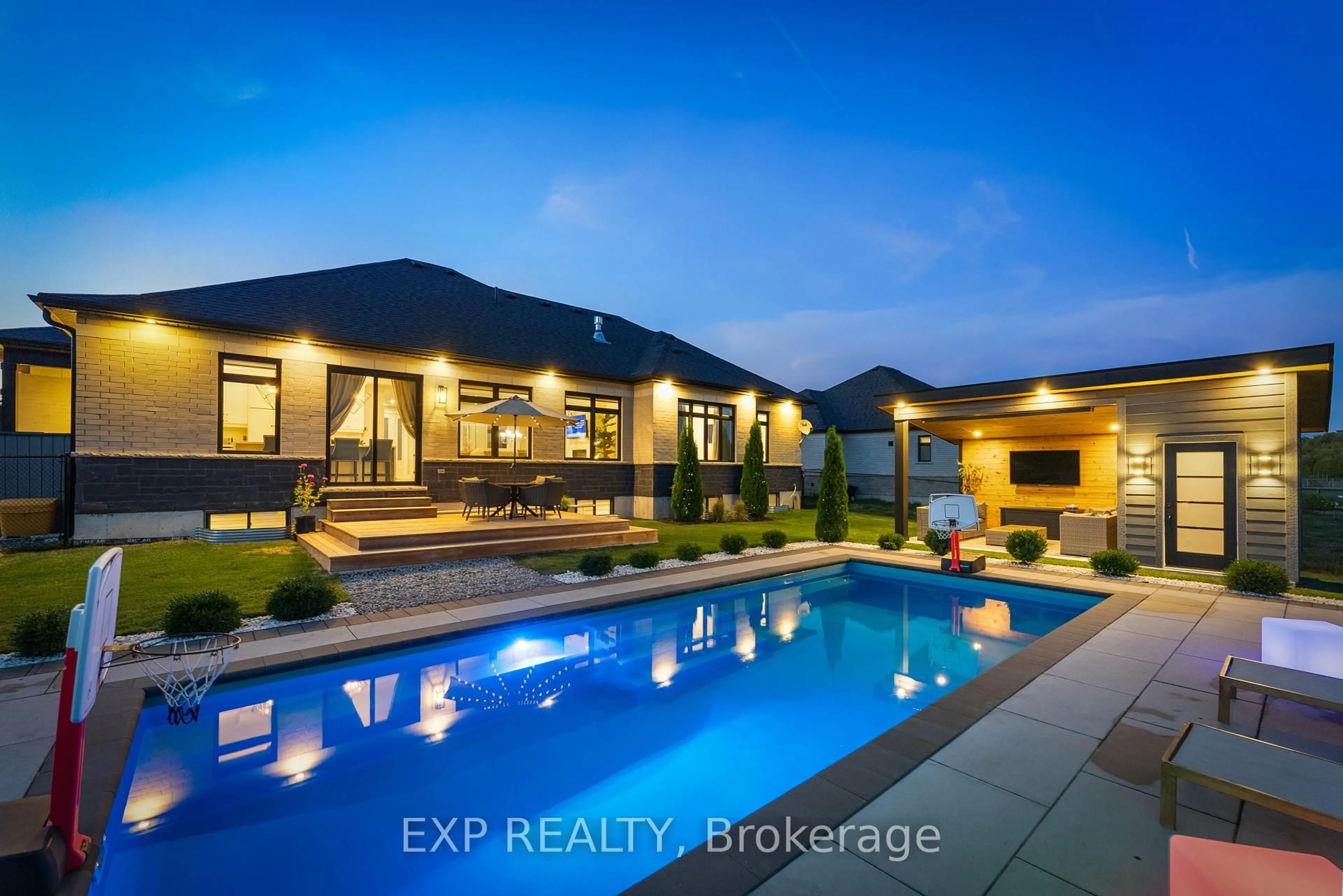 A pic from outside/outdoor area/front of a property/back of a property/a pic from drone, street for 63 Charles Tilley Cres, Clarington Ontario L0A 1J0