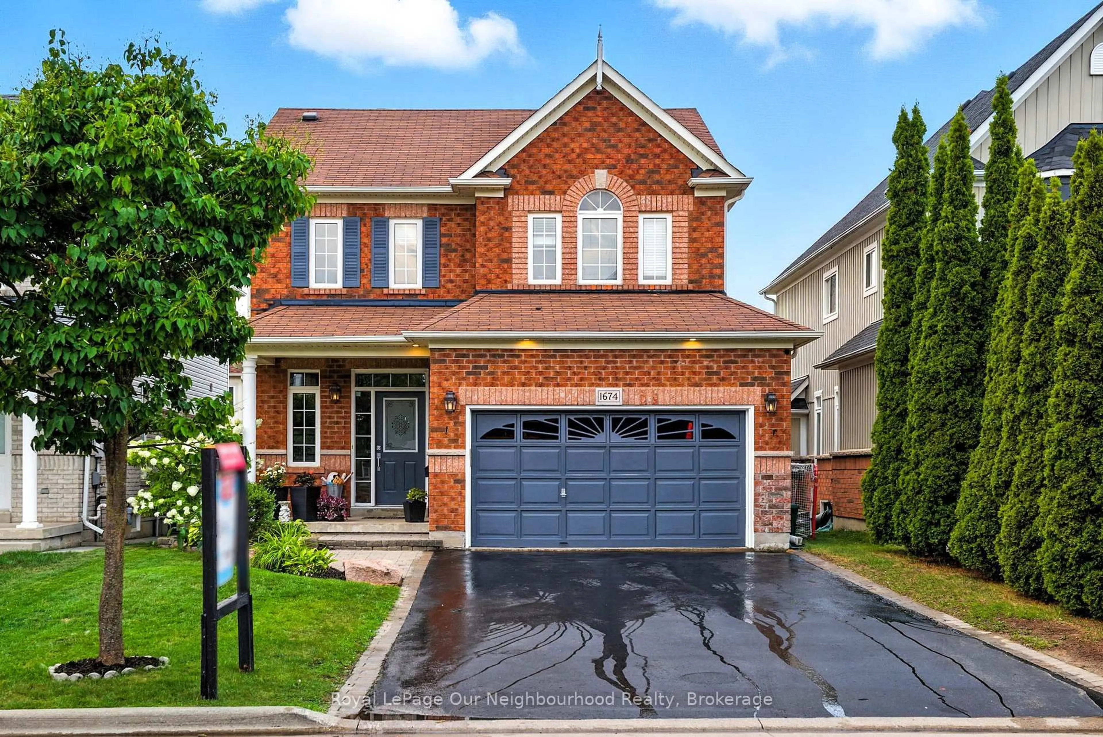 Home with brick exterior material, street for 1674 Sherbrook Dr, Oshawa Ontario L1K 2X3