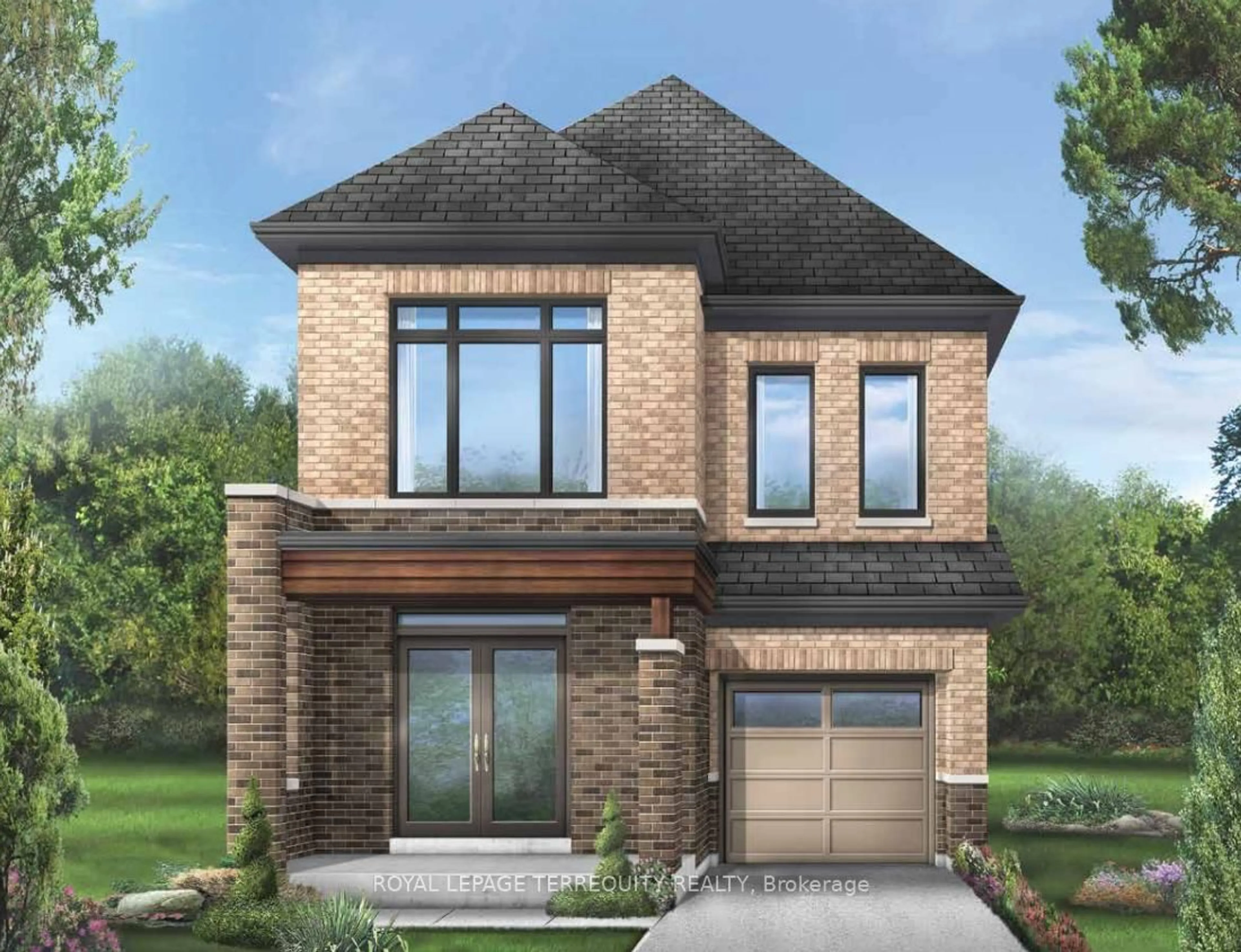 Home with brick exterior material, street for 1229 Talisman Manr, Pickering Ontario L1X 0R9
