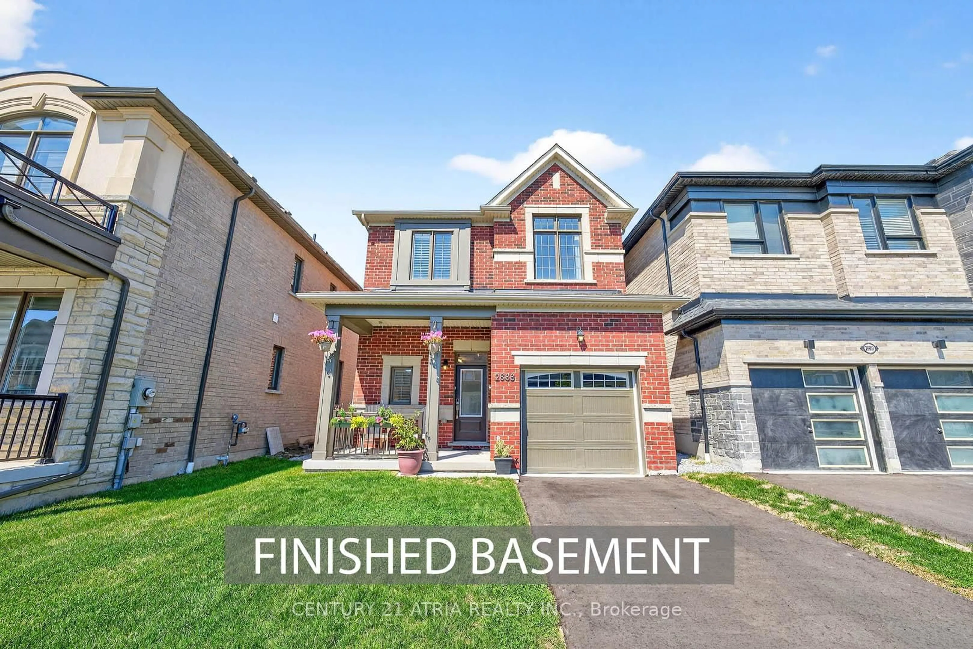 Home with brick exterior material, street for 2888 Foxden Sq, Pickering Ontario L1X 0N9