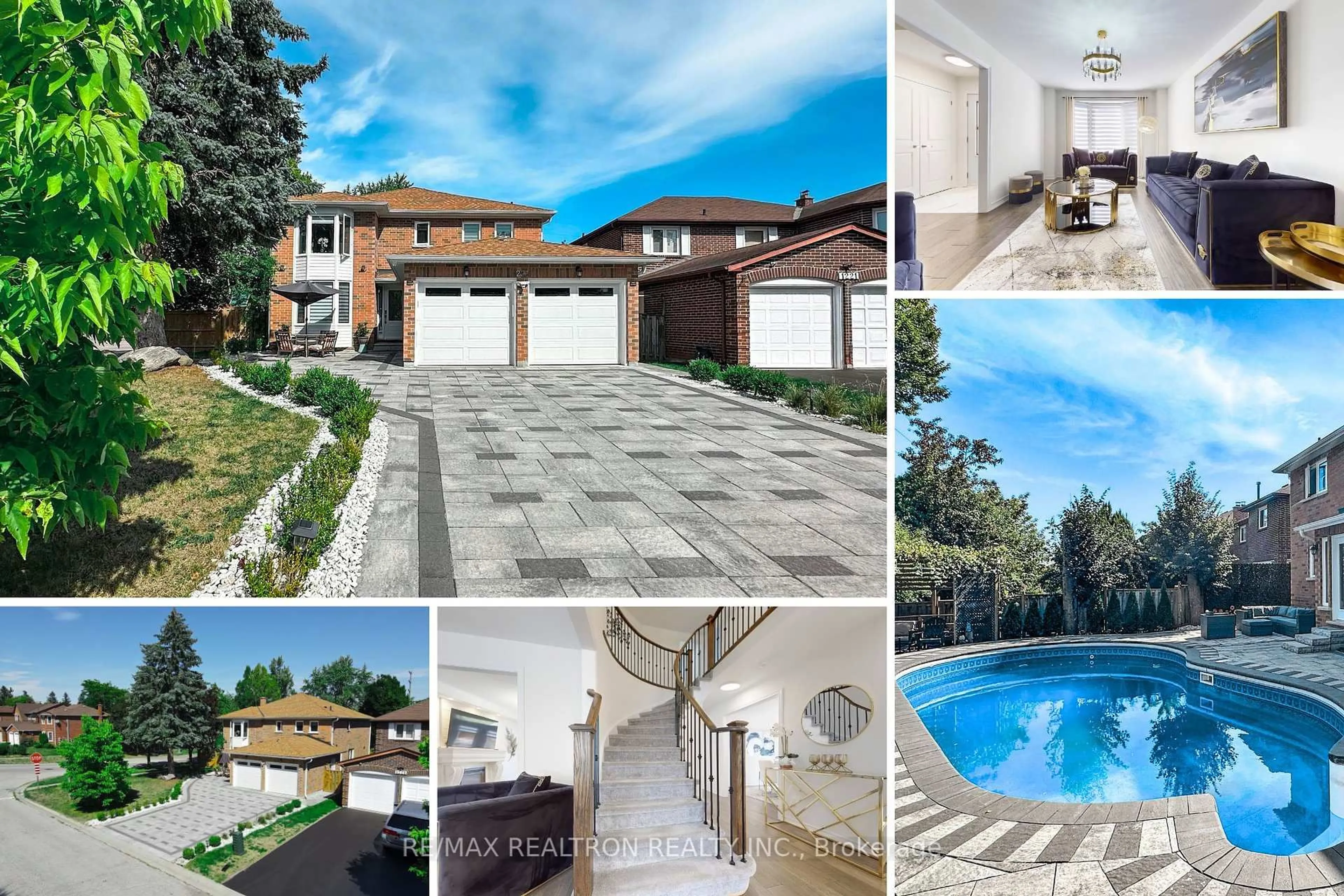 A pic from outside/outdoor area/front of a property/back of a property/a pic from drone, water/lake/river/ocean view for 1223 Fawndale Rd, Pickering Ontario L1V 4M4