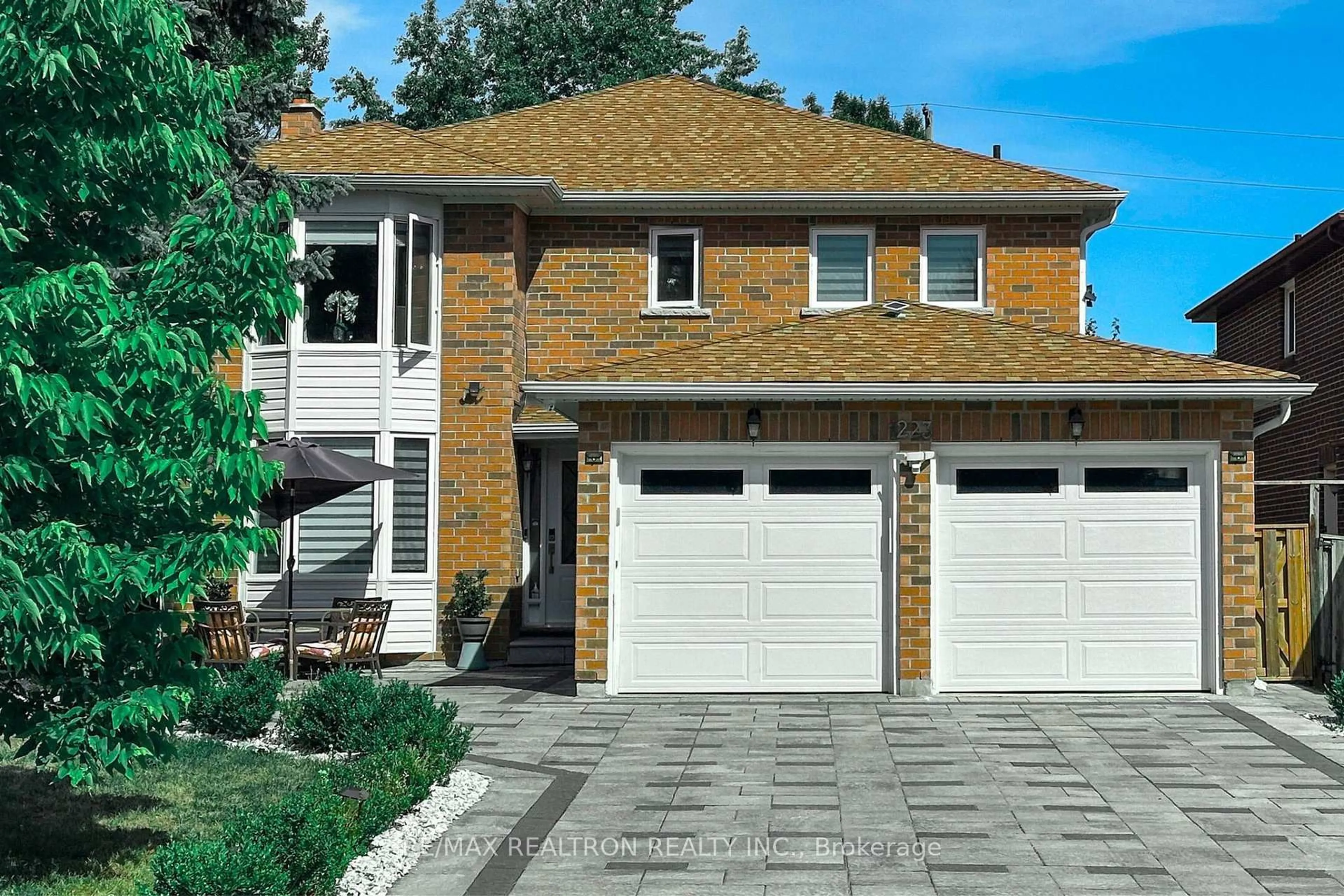 Home with brick exterior material, street for 1223 Fawndale Rd, Pickering Ontario L1V 4M4