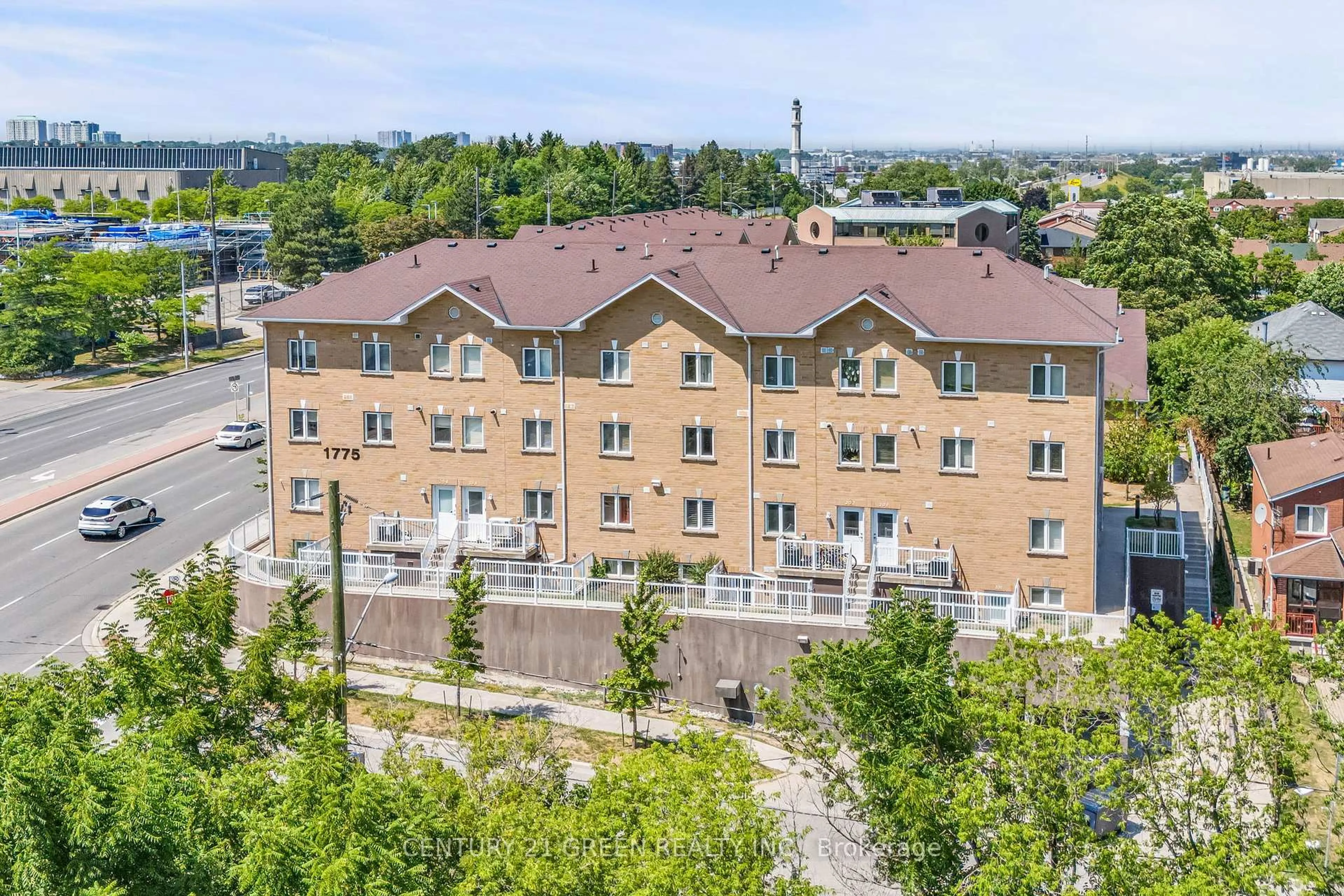 A pic from outside/outdoor area/front of a property/back of a property/a pic from drone, building for 1775 MARKHAM Rd #108, Toronto Ontario M1B 2Z7