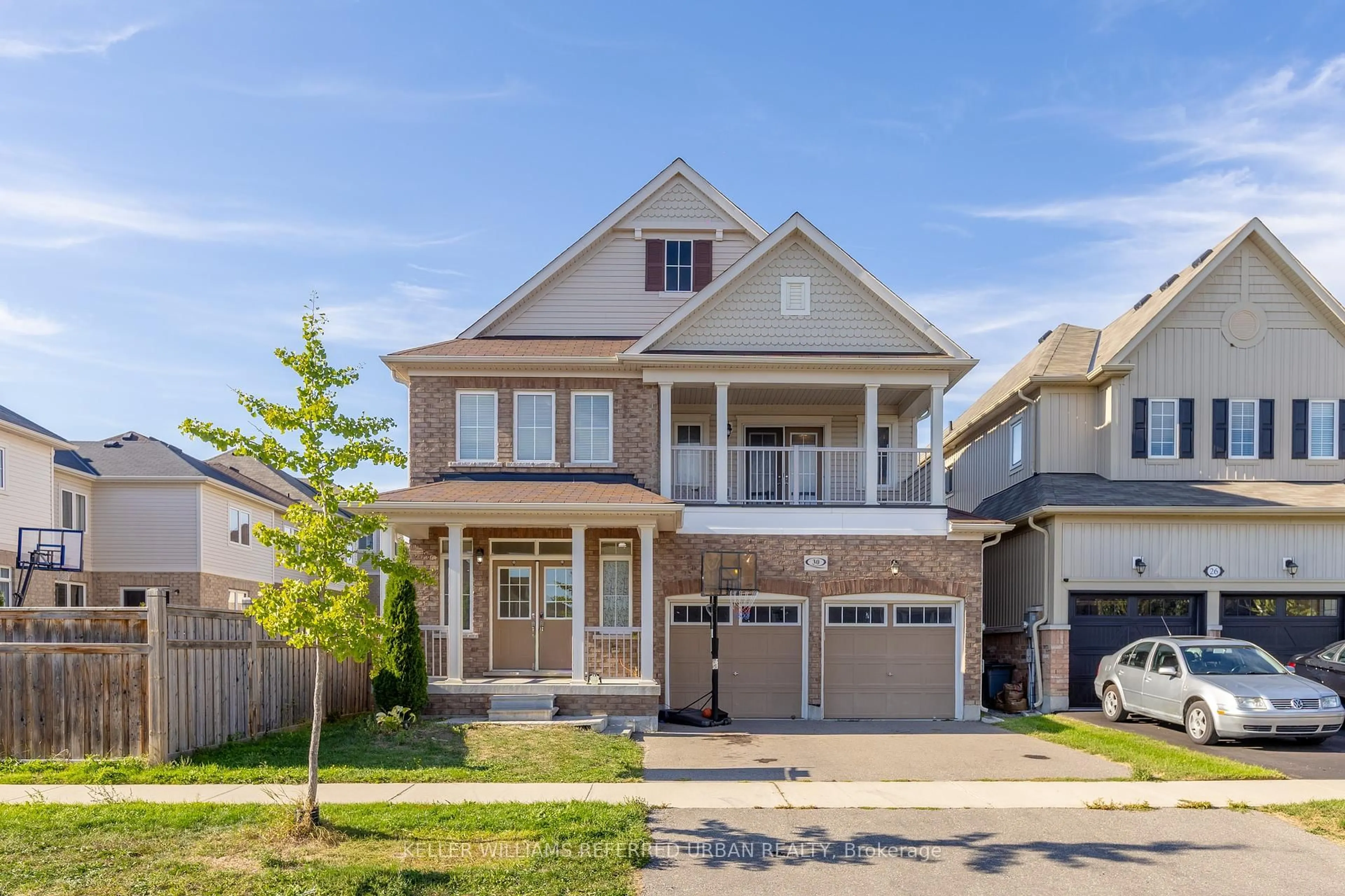 Home with brick exterior material, street for 30 Henry Smith Ave, Clarington Ontario L1C 0W2