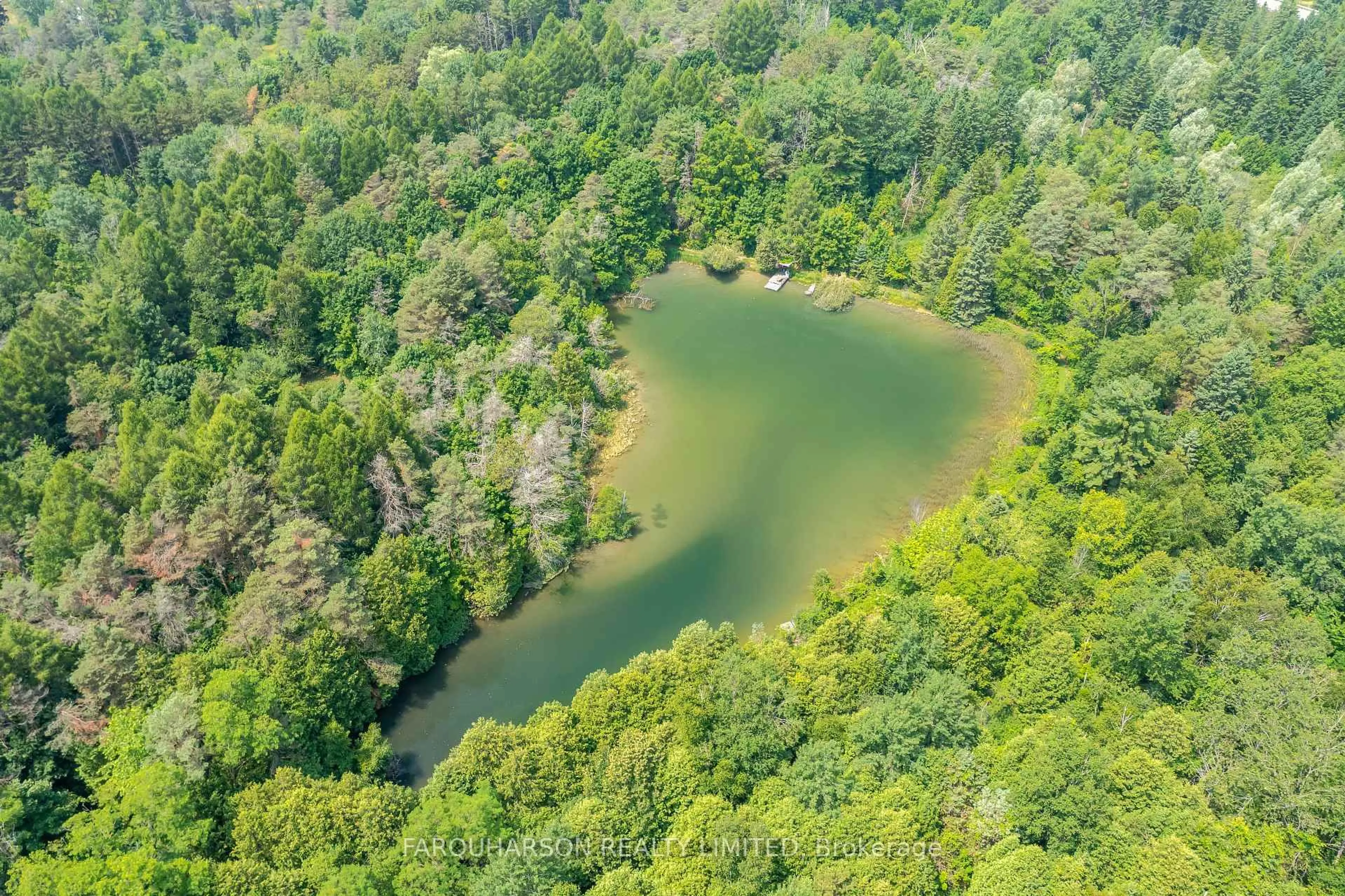 A pic from outside/outdoor area/front of a property/back of a property/a pic from drone, water/lake/river/ocean view for 71 Ward Rd, Scugog Ontario L9L 1W6