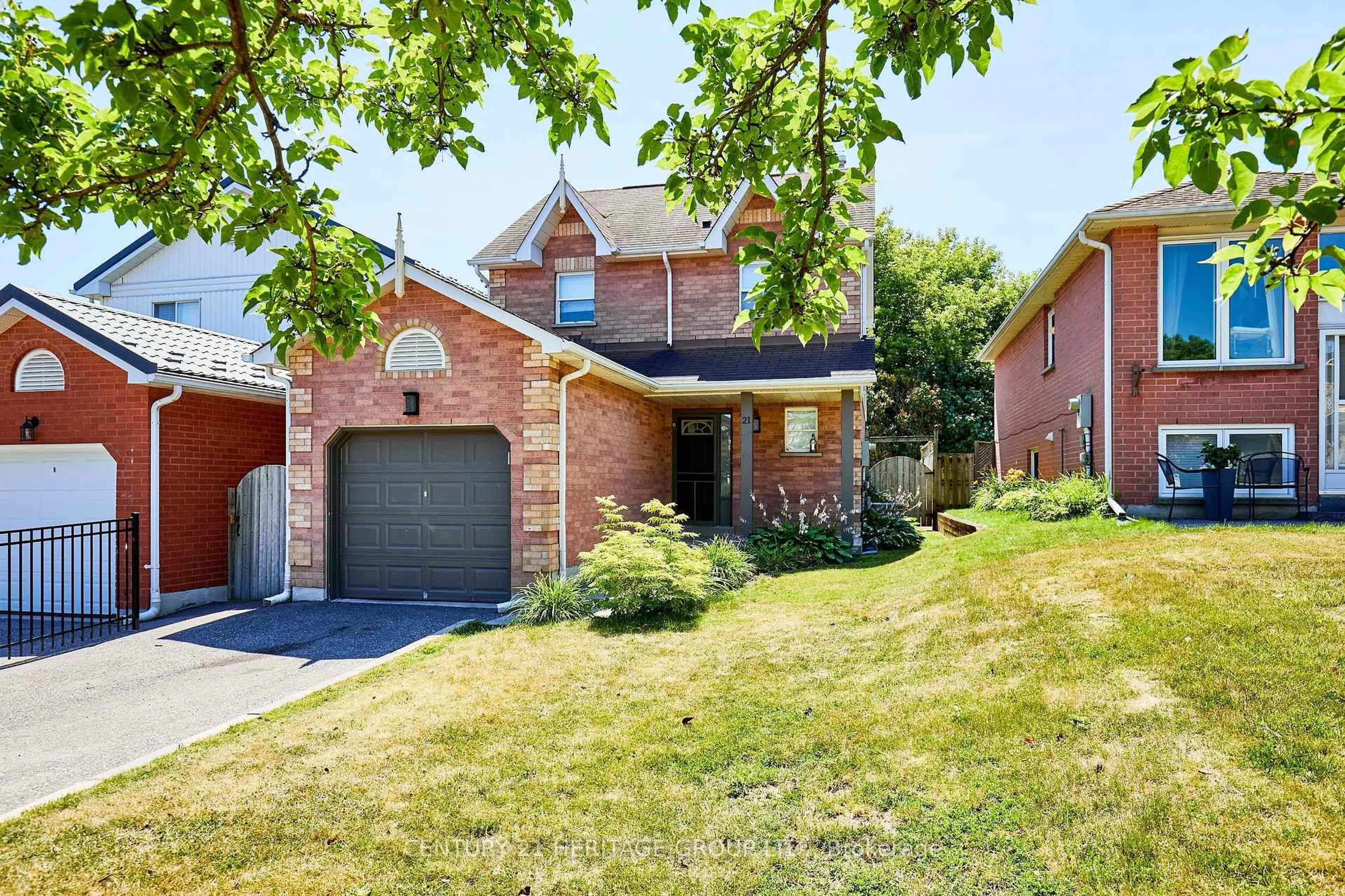 Home with brick exterior material, street for 21 Tucker Rd, Clarington Ontario L1C 4M2
