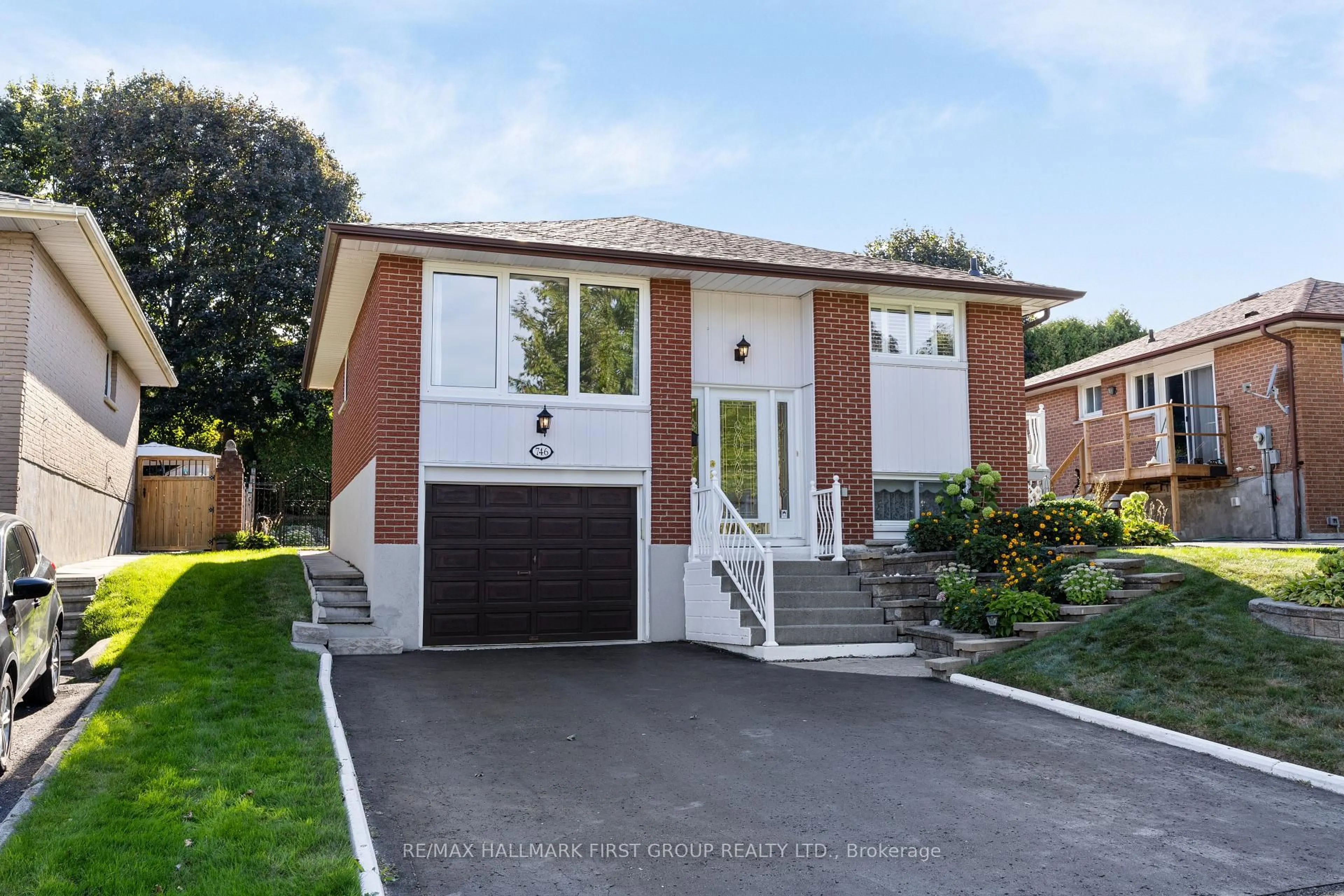 Home with brick exterior material, street for 746 Central Park Blvd, Oshawa Ontario L1G 6B1