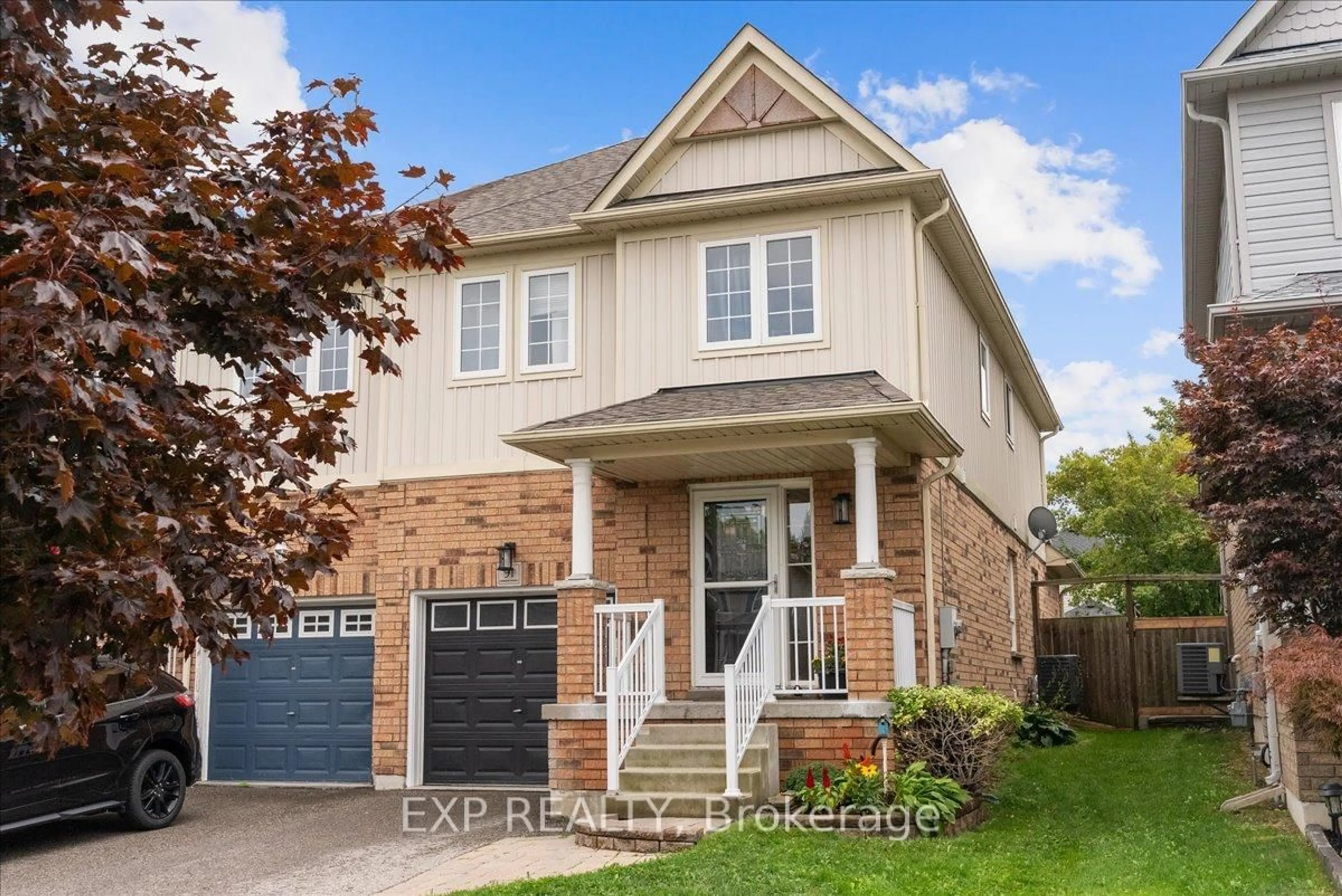 Home with brick exterior material, street for 91 Cornish Dr, Clarington Ontario L1E 3G9