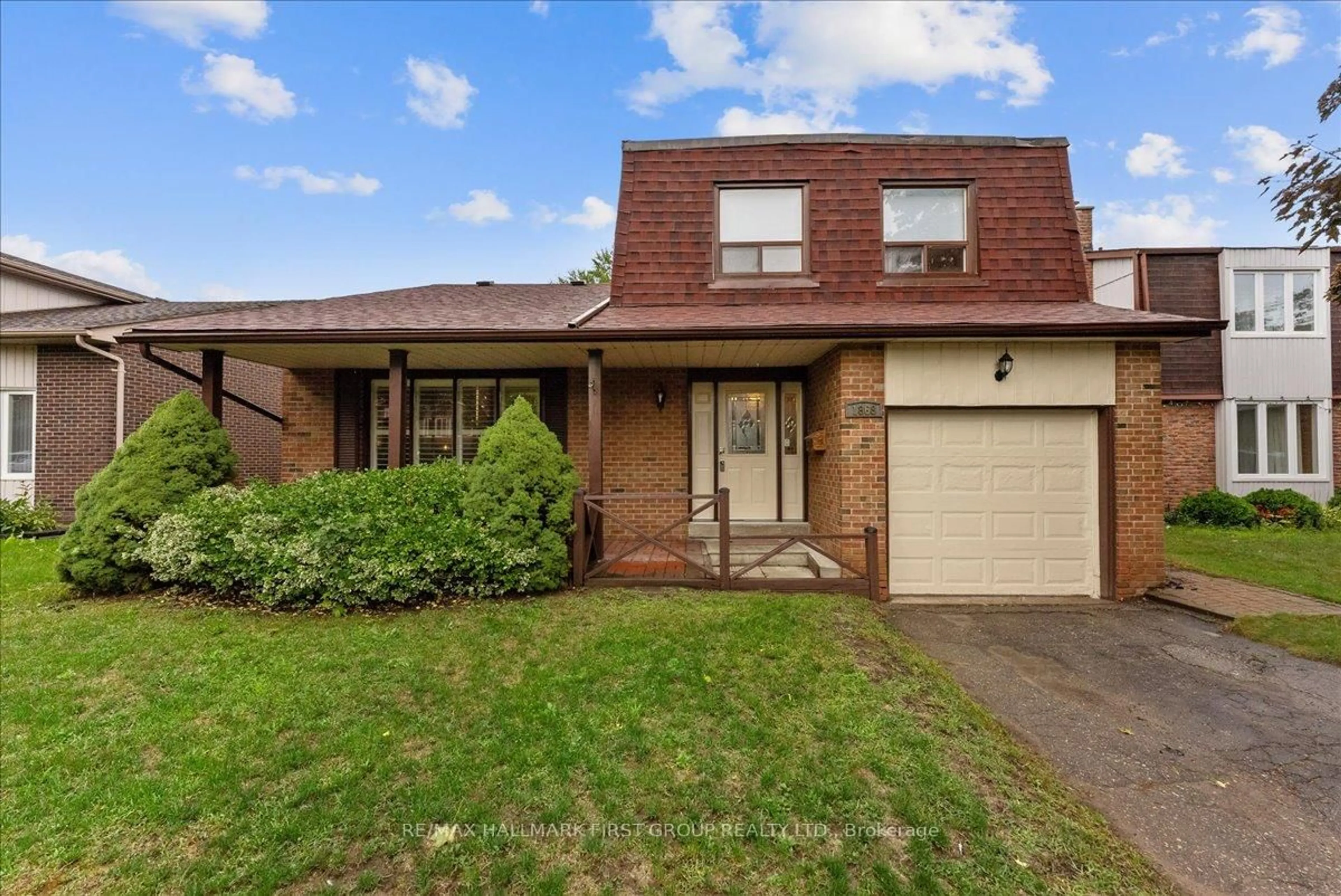Home with brick exterior material, street for 1868 Malden Cres, Pickering Ontario L1V 3G4