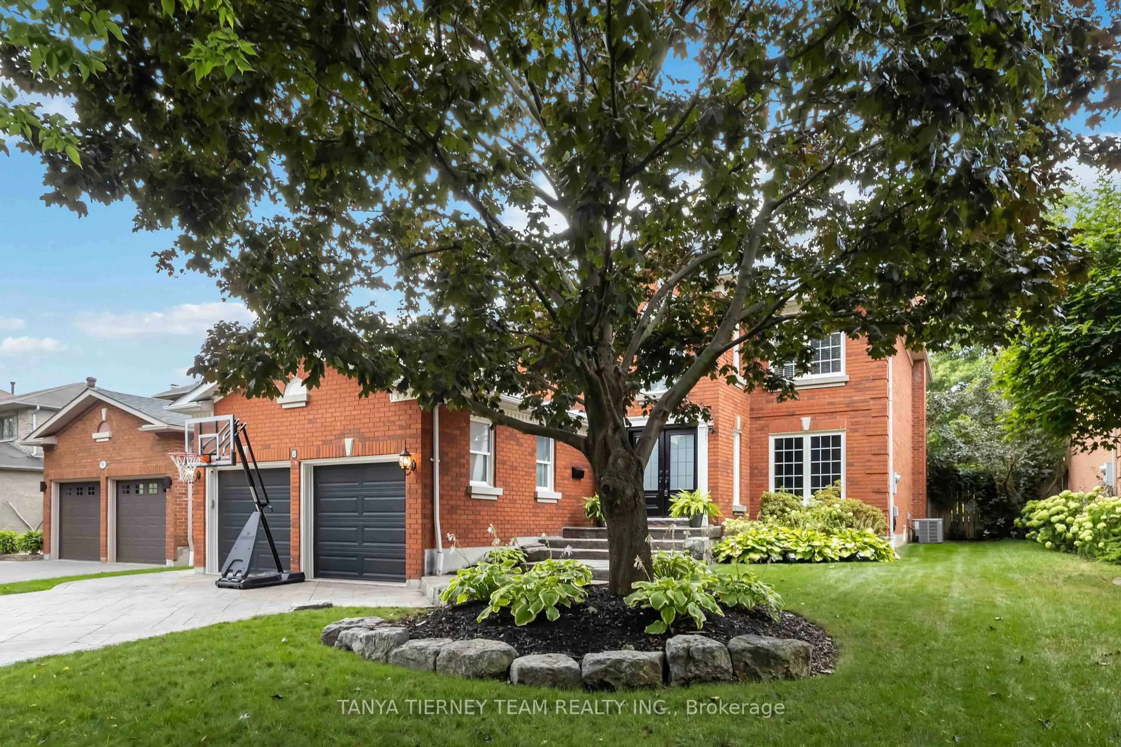 Home with brick exterior material, street for 8 Gowan Dr, Whitby Ontario L1P 1L5