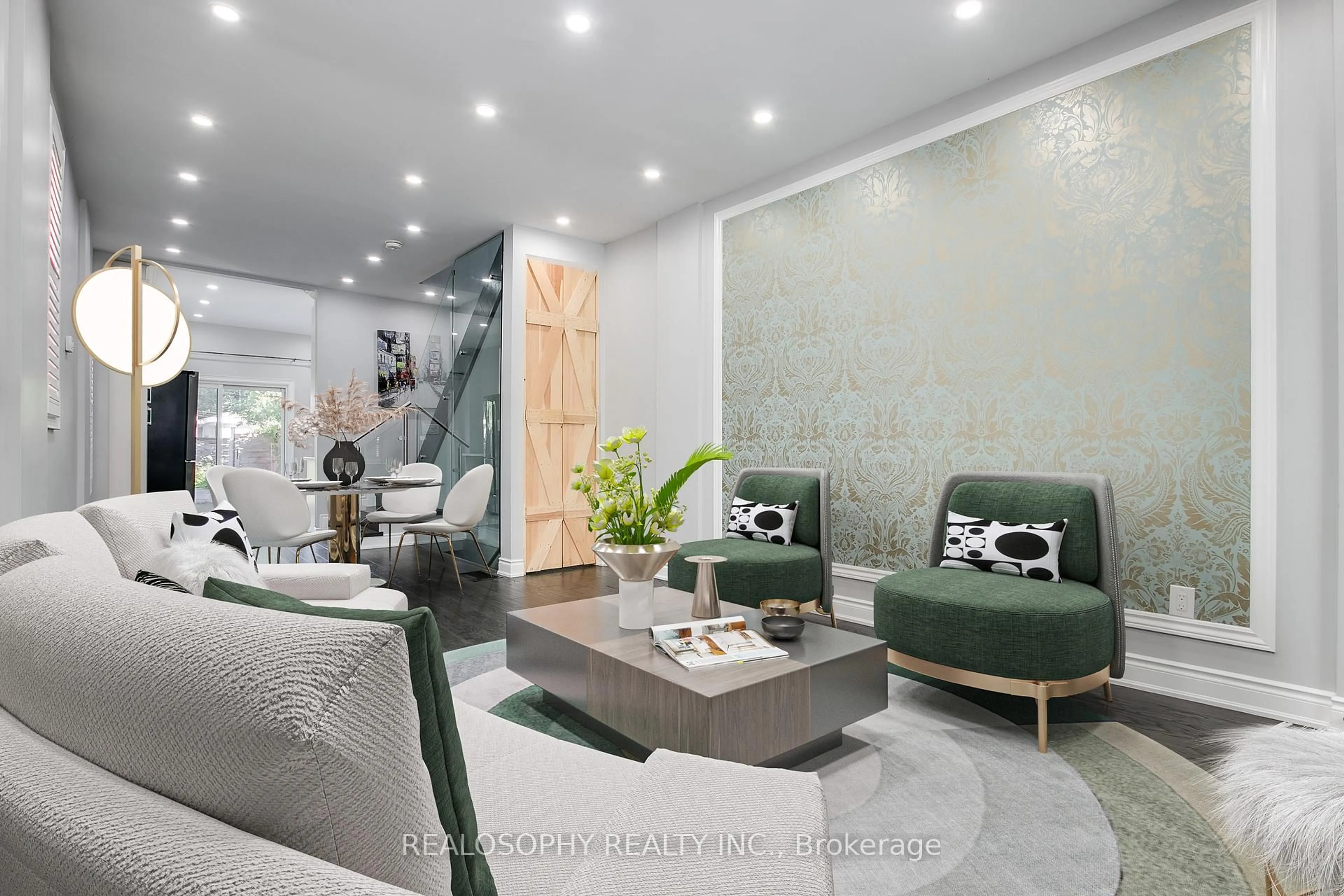 Living room with furniture, unknown for 584 Eastern Ave, Toronto Ontario M4M 1E1