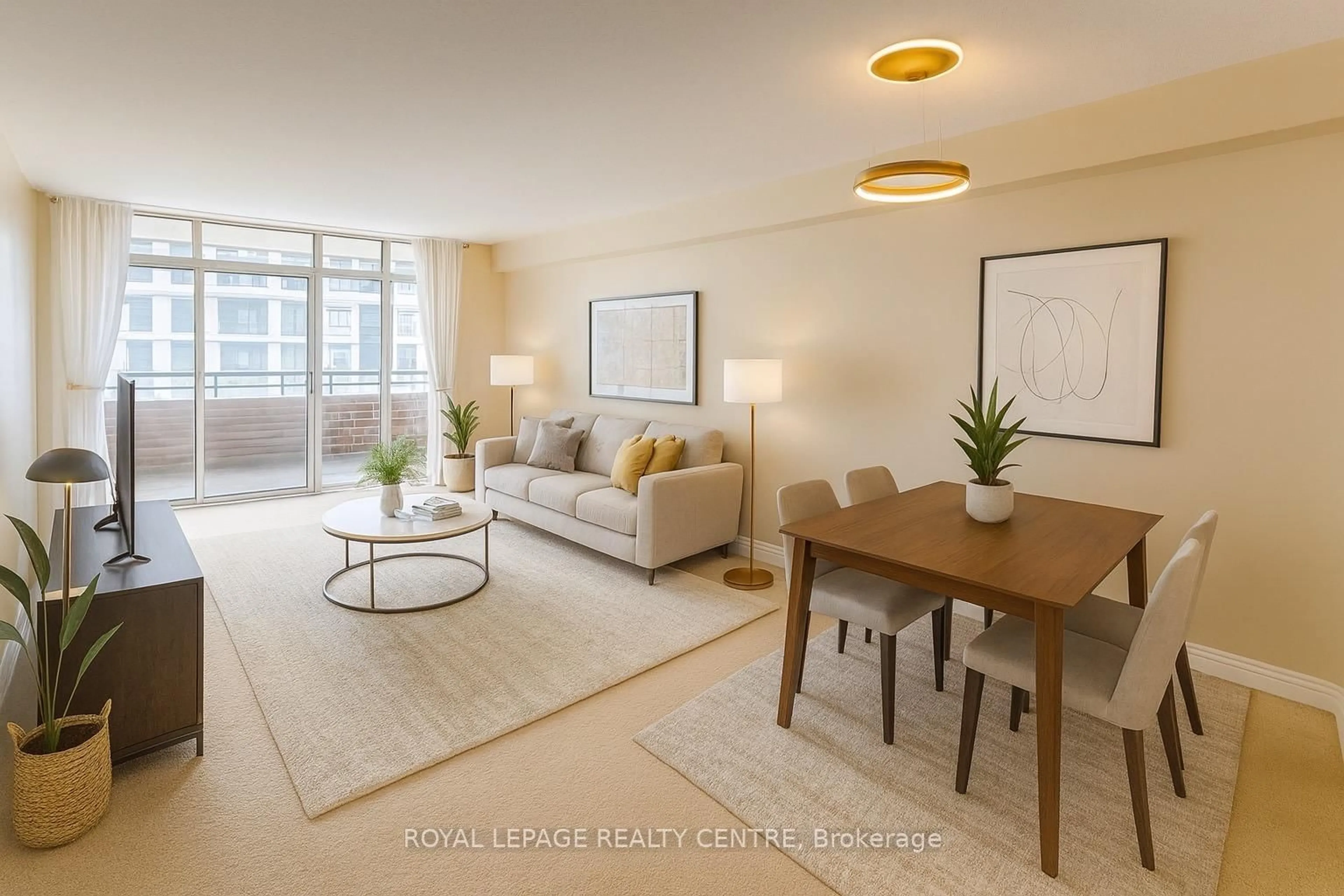 Living room with furniture, unknown for 1091 Kingston Rd #628, Toronto Ontario M1N 4E5