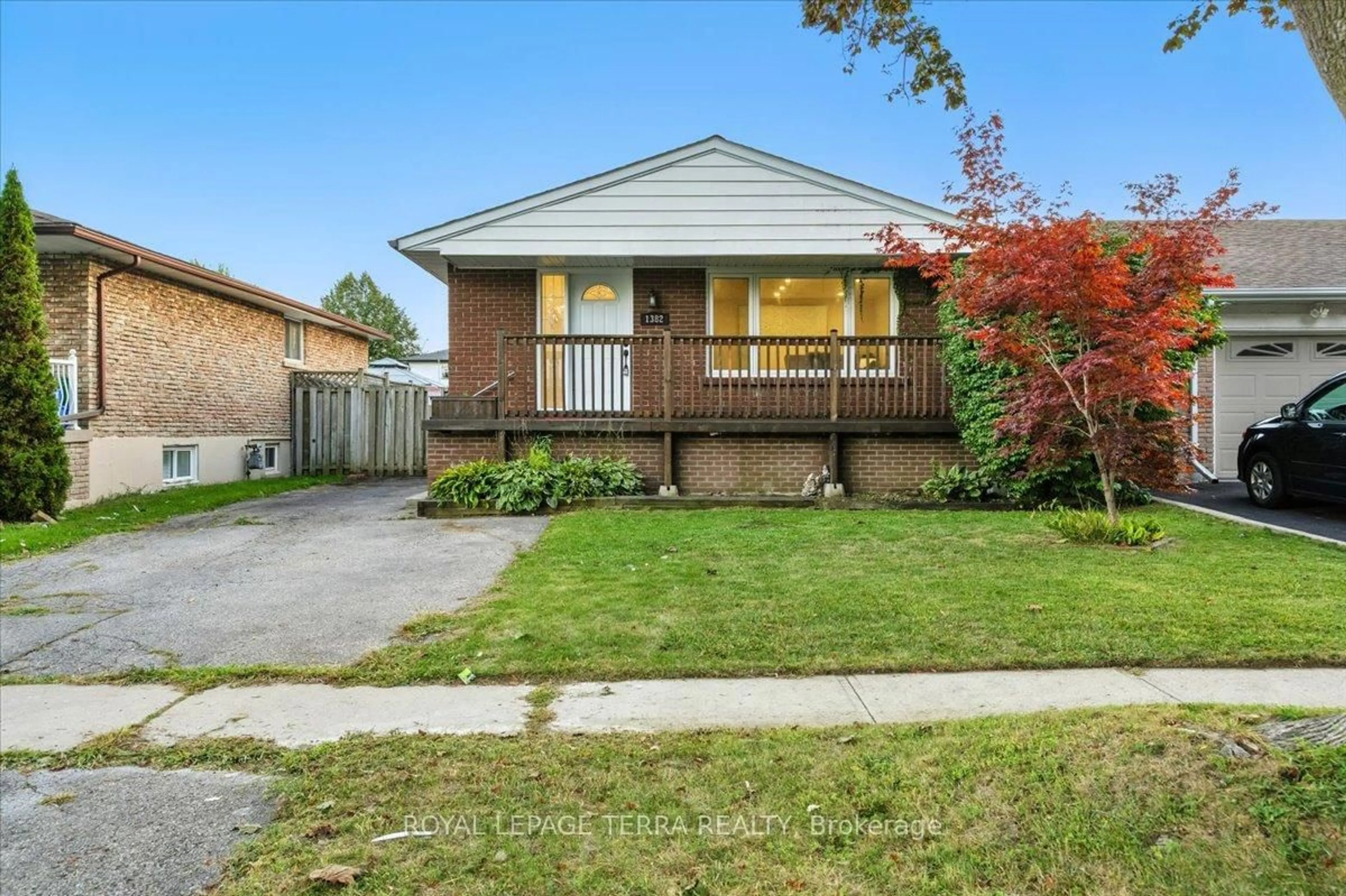 Home with brick exterior material, street for 1382 Fundy St, Oshawa Ontario L1J 3N6