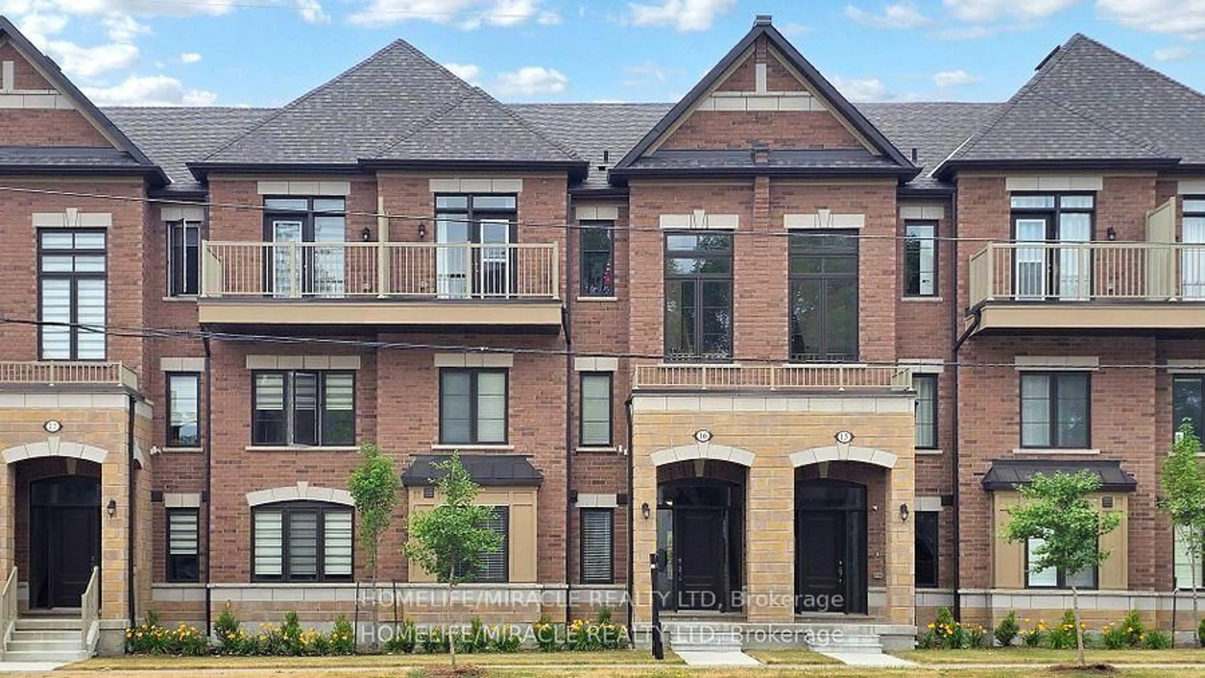 Home with brick exterior material, street for 1480 Altona Rd #16, Pickering Ontario L1V 0G8