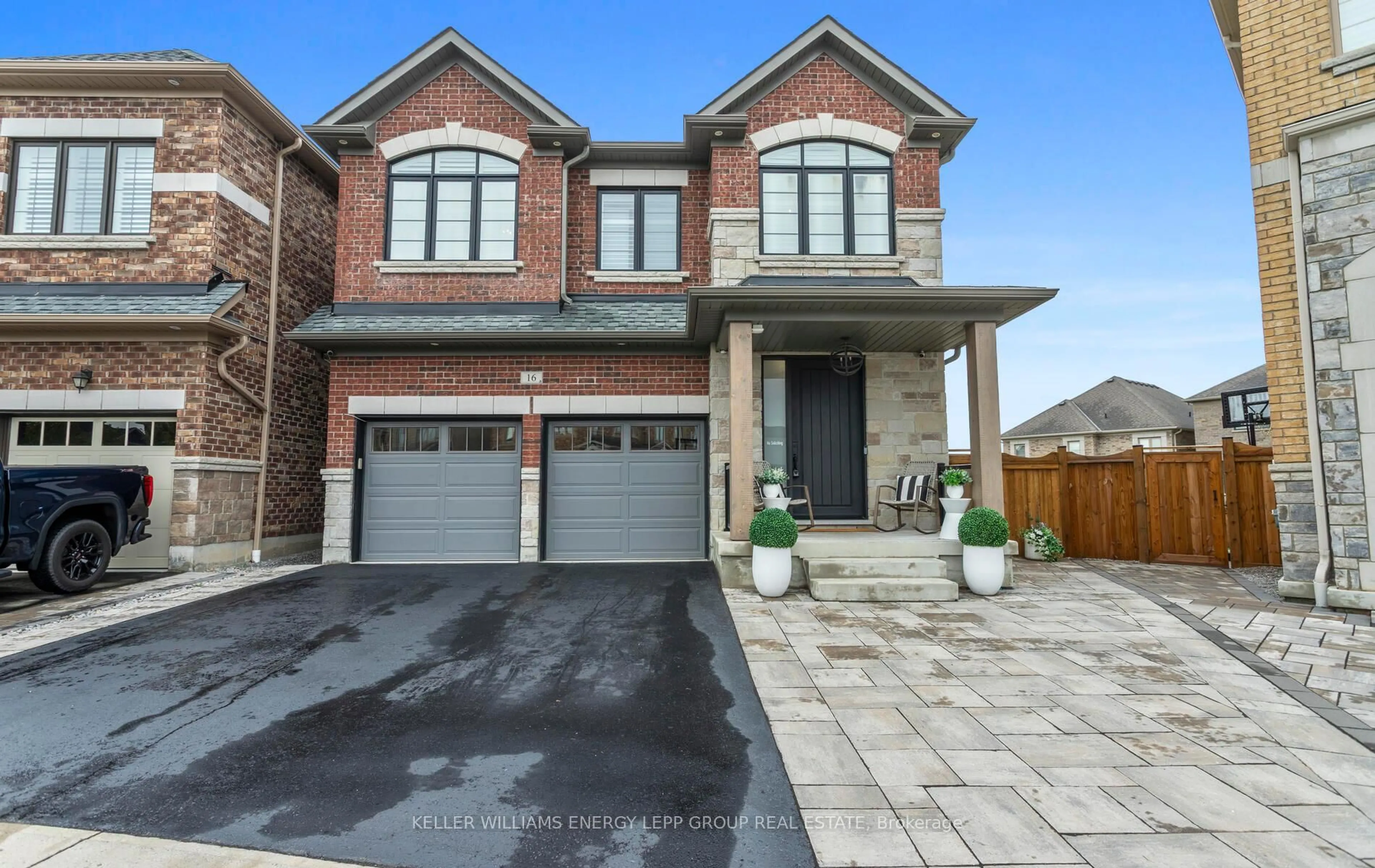 Home with brick exterior material, street for 16 Dumaine St, Whitby Ontario L1P 0G8