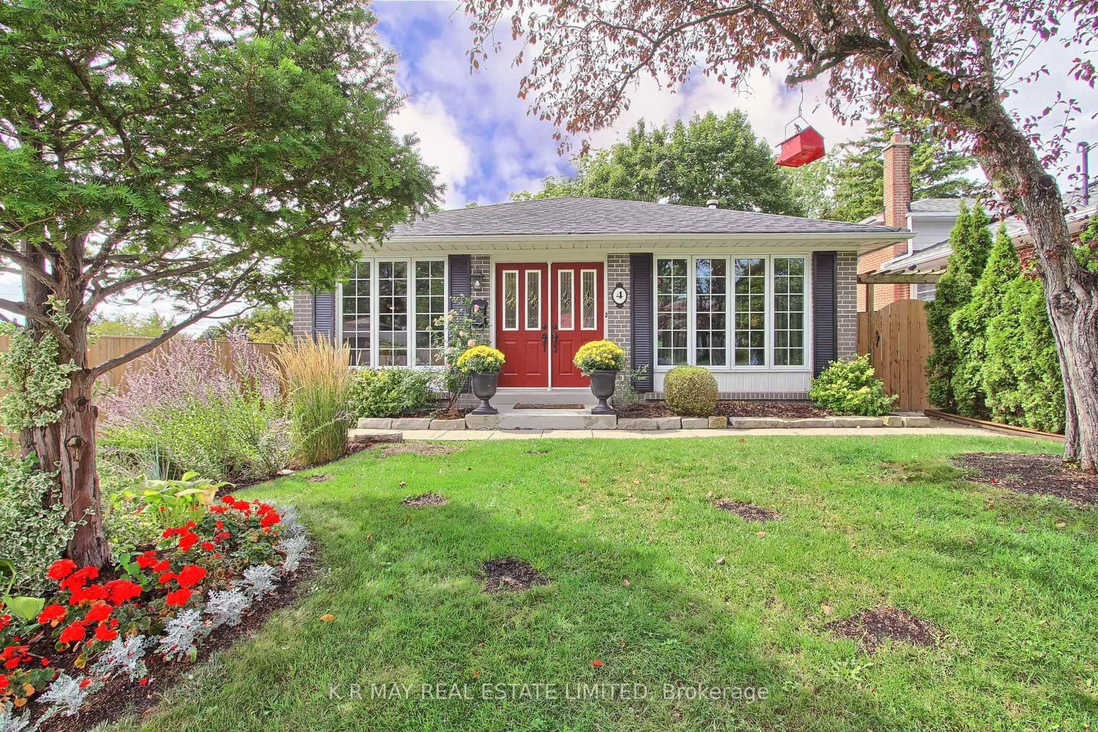 Home with brick exterior material, street for 4 Mayhill Cres, Toronto Ontario M1G 1K6