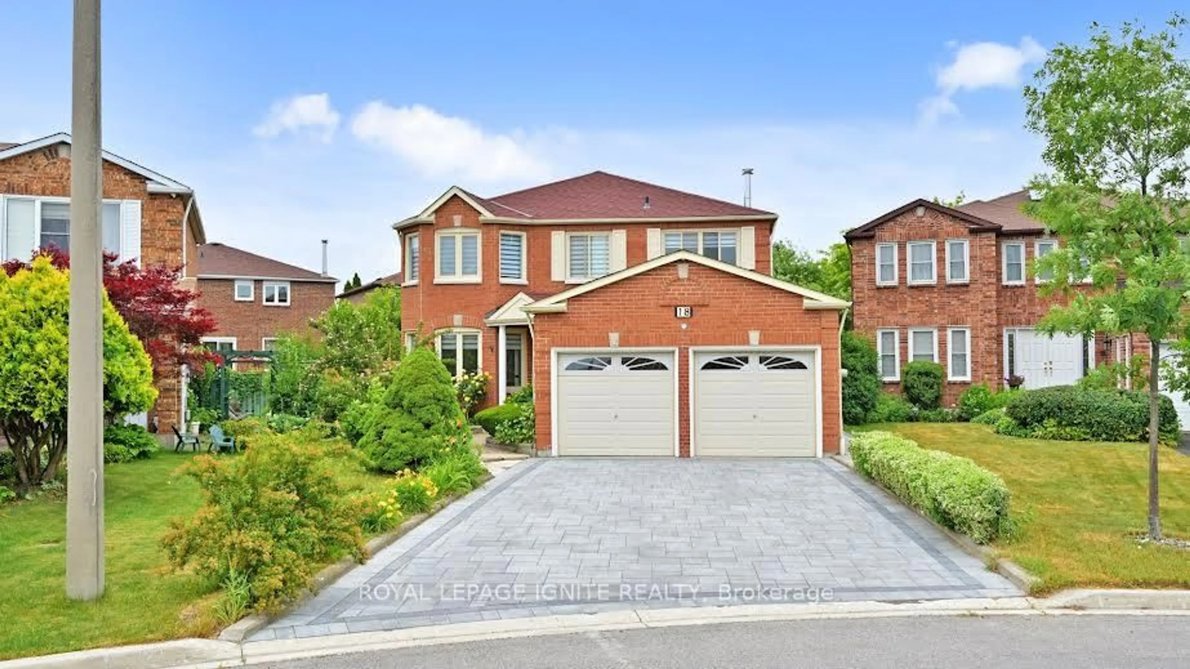Home with brick exterior material, street for 18 Littleborough Crt, Toronto Ontario M1C 4S5