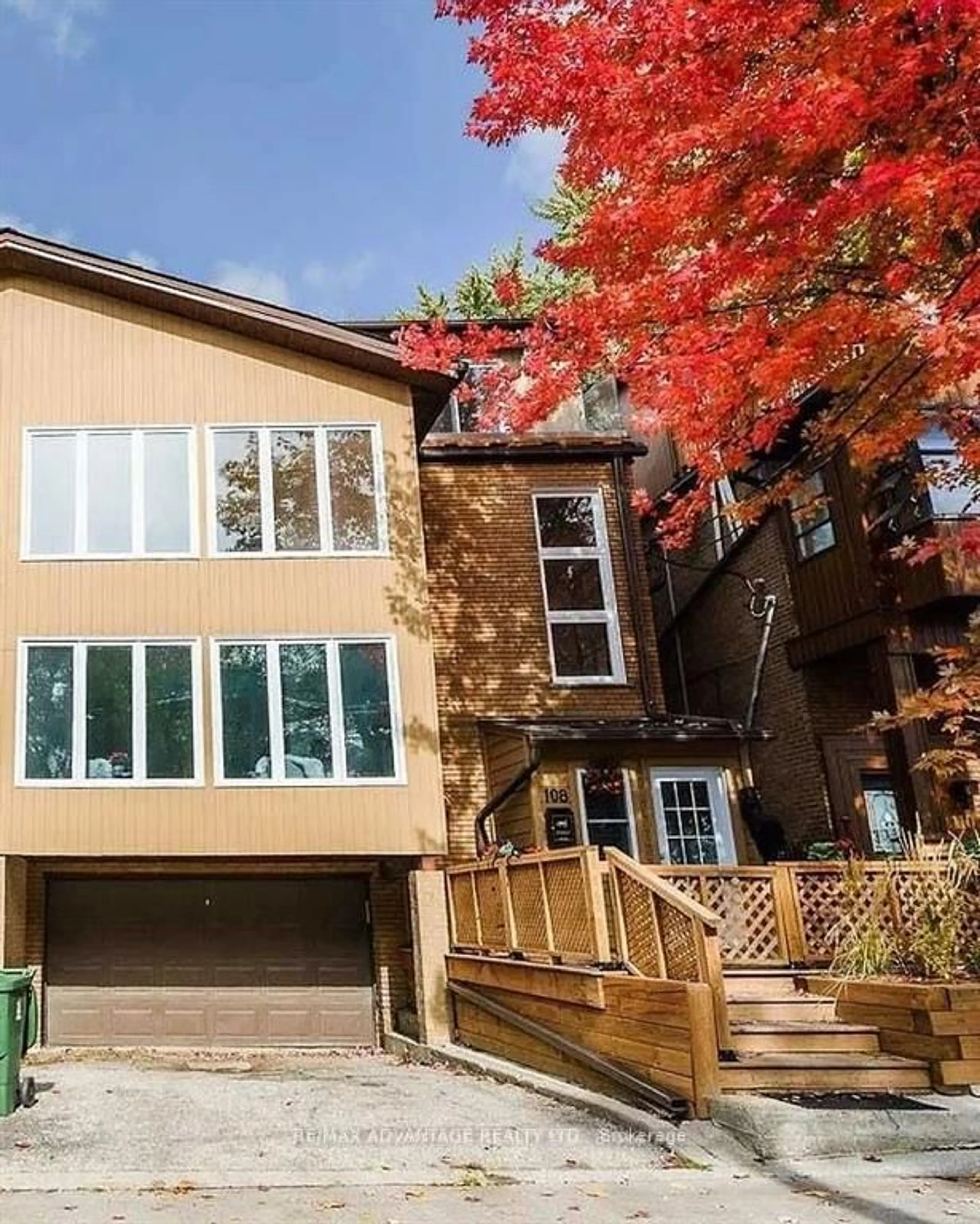 Home with brick exterior material, street for 108 Hubbard Blvd, Toronto Ontario M4E 1A6